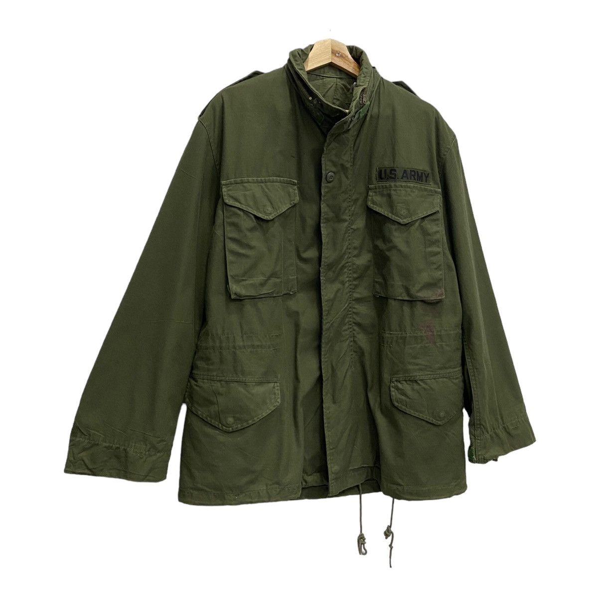 Vintage VINTAGE 80s US ARMY ISSUE MILITARY FIELD JACKET Size US M / EU 48-50 / 2 - 7 Thumbnail