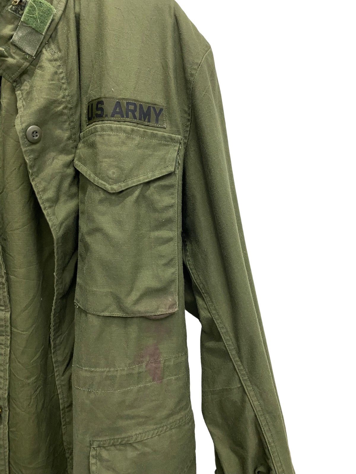 Vintage VINTAGE 80s US ARMY ISSUE MILITARY FIELD JACKET Size US M / EU 48-50 / 2 - 9 Thumbnail