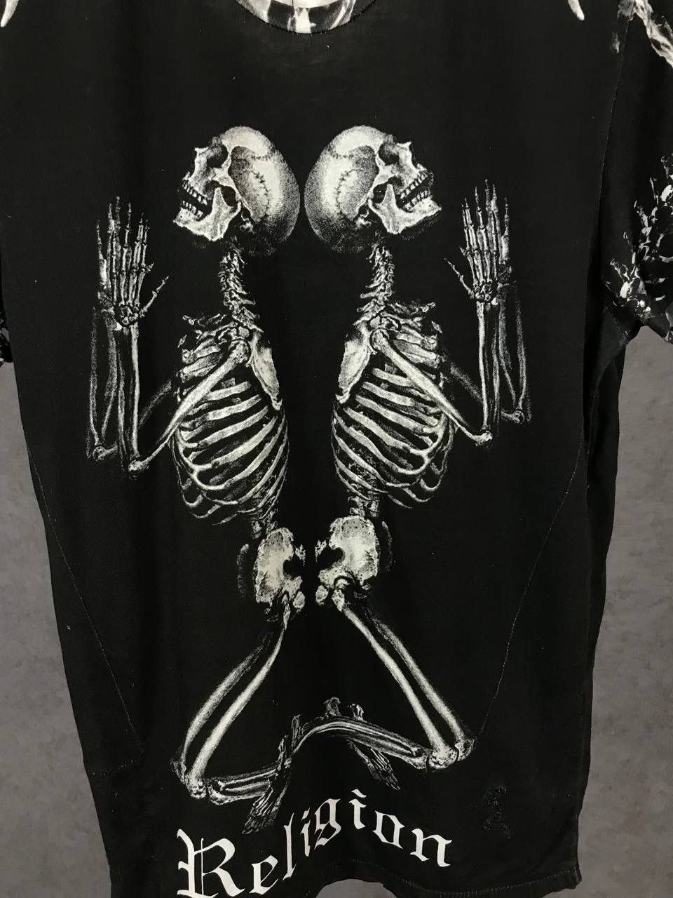 Other Religion skulls Overprinted tee Size US S / EU 44-46 / 1 - 4 Thumbnail