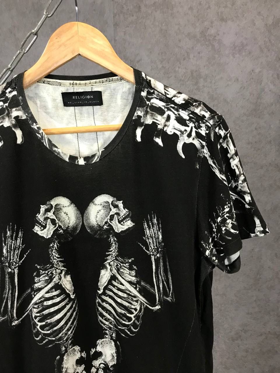 Other Religion skulls Overprinted tee Size US S / EU 44-46 / 1 - 3 Thumbnail