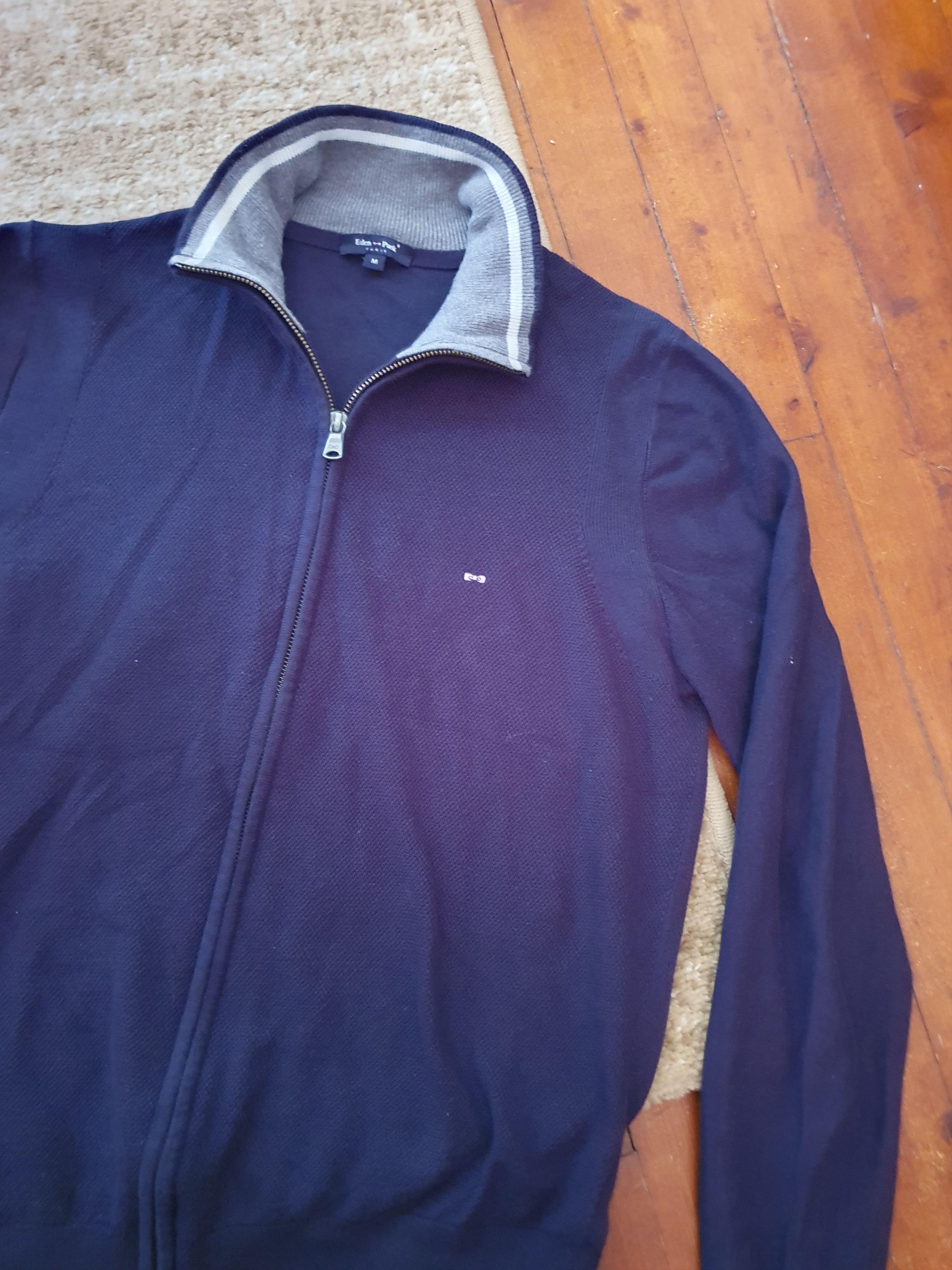 Eden Park EDEN PARK PARIS Golf Cardigan Knit Full Zip Jumper,sz M Size US M / EU 48-50 / 2 - 1 Thumbnail