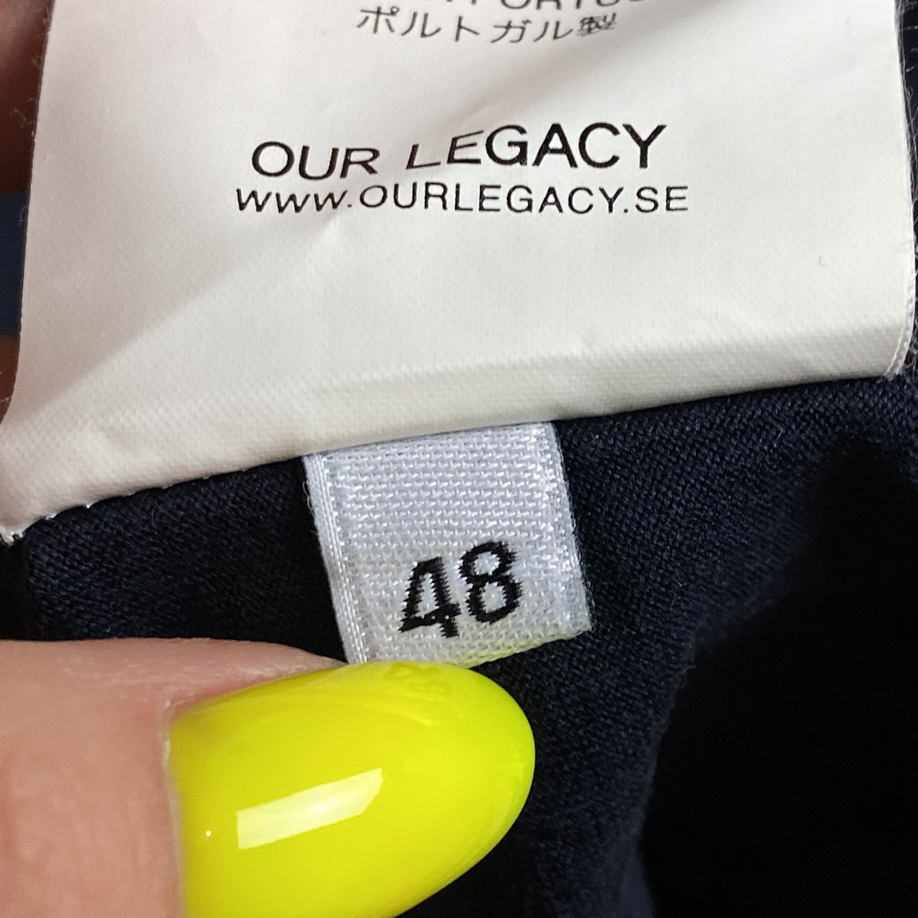 Our Legacy Mens T Shirt Long Sleeve Our Legacy Size 48 Size US M / EU 48-50 / 2 - 5 Thumbnail