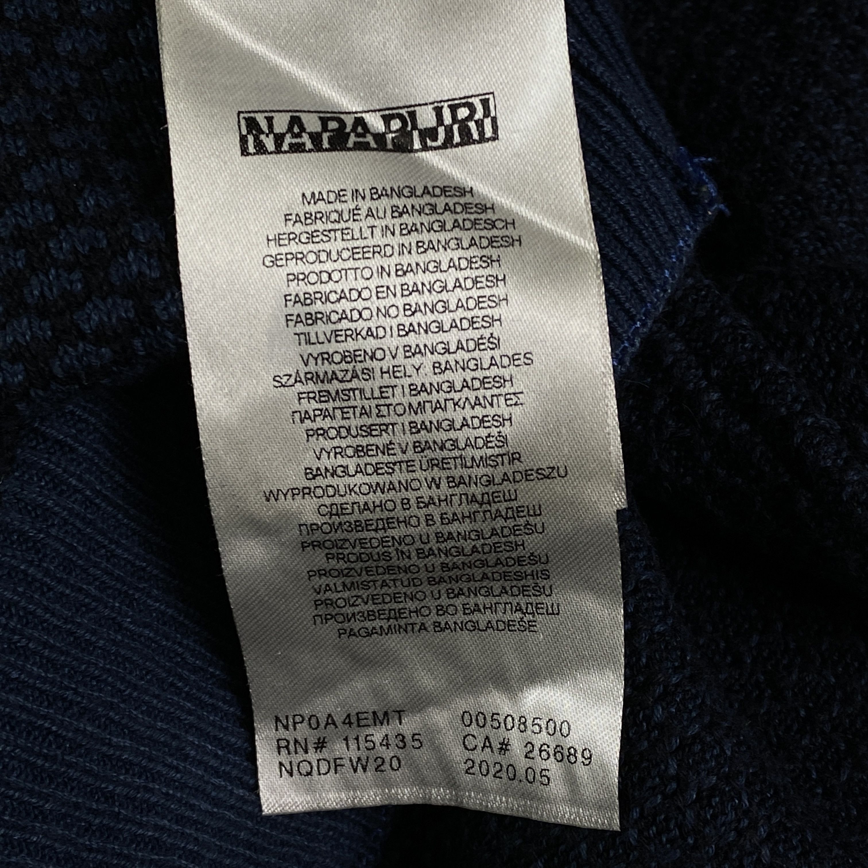 Napapijri Mens Sweatshirt Napapijri Size XL Size US XL / EU 56 / 4 - 6 Thumbnail