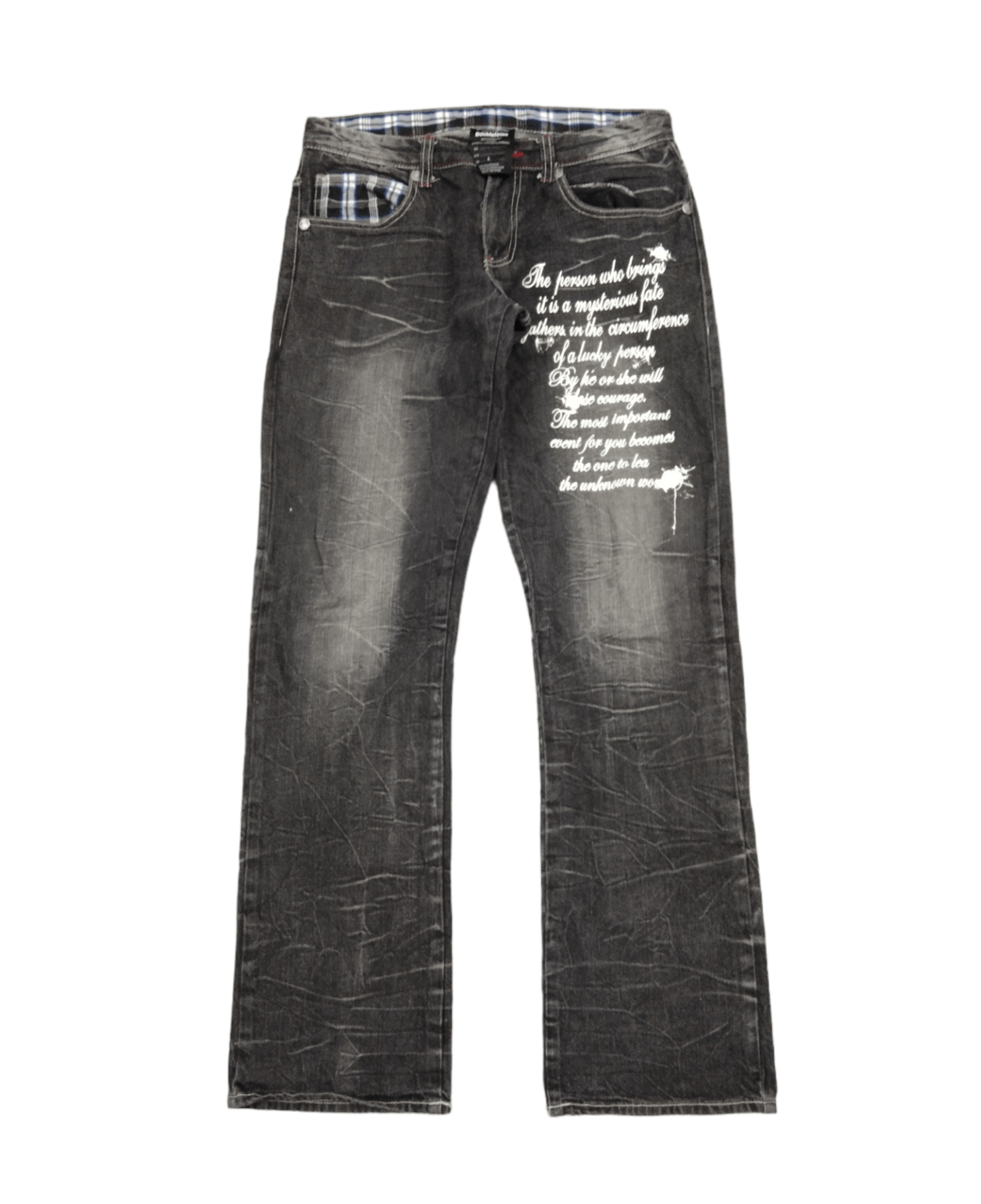 Other SUPER SICK DOUBLE FOCUS ILLUSTRATION DENIM PANTS Size US 31 - 1 Thumbnail