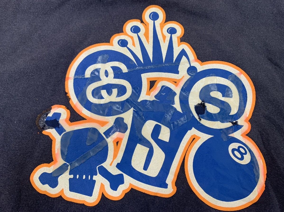 Stussy × Vintage Vintage Stussy billiard 🎱 Sweatshirt Crewneck Hit Logo Size US L / EU 52-54 / 3 - 11 Thumbnail
