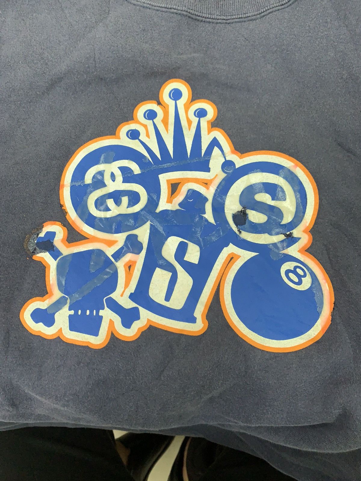 Stussy × Vintage Vintage Stussy billiard 🎱 Sweatshirt Crewneck Hit Logo Size US L / EU 52-54 / 3 - 13 Thumbnail