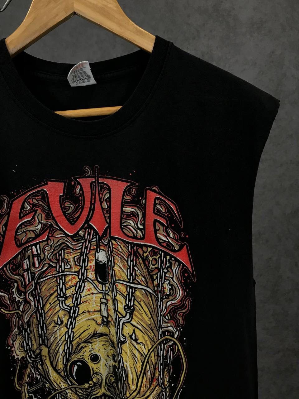 Band Tees Evile vintage rock band tee Size US M / EU 48-50 / 2 - 2 Thumbnail