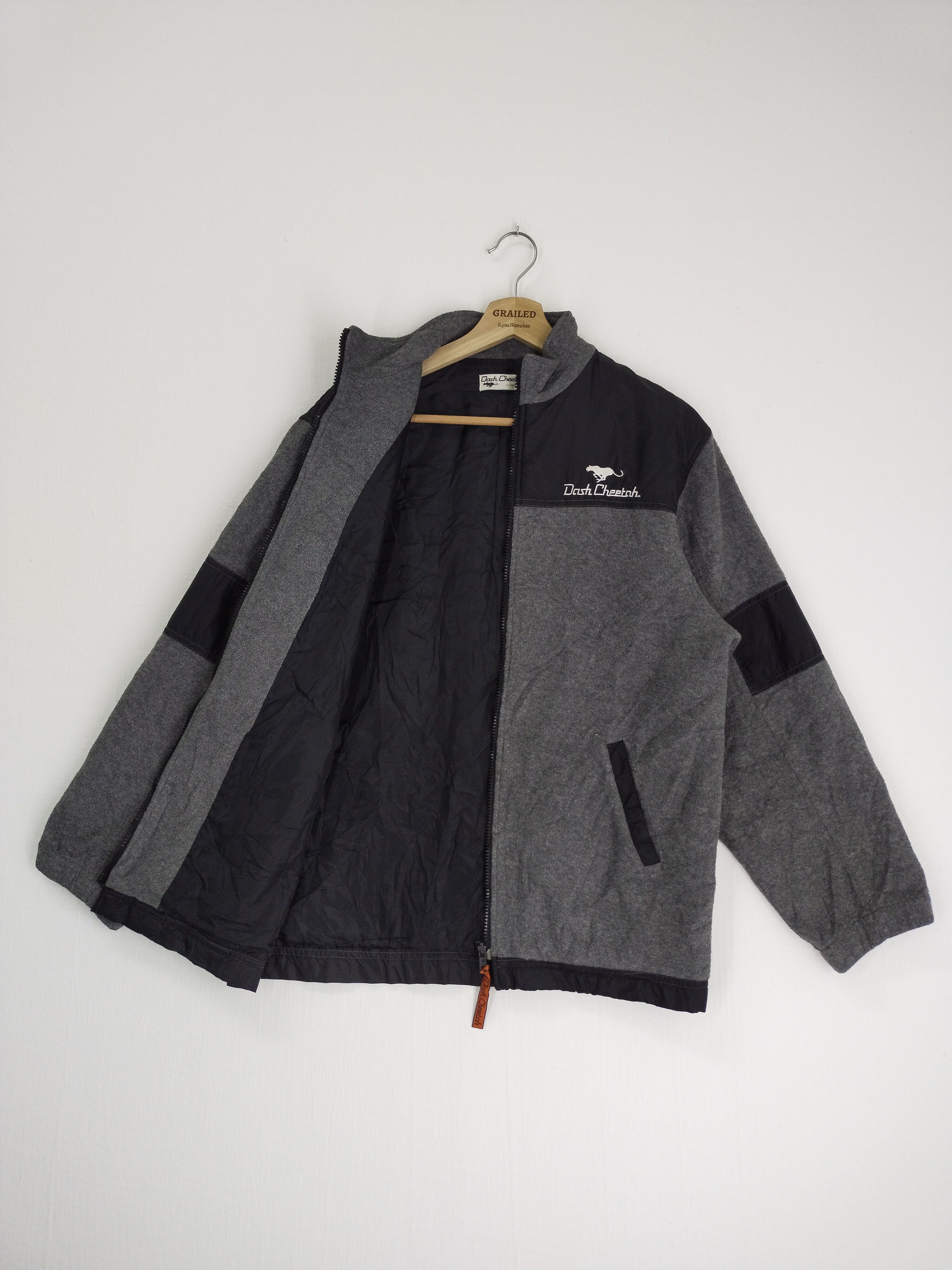 Beauty Beast × Japanese Brand VINTAGE DASH CHEETAH FLEECE ZIPPER JACKET Size US M / EU 48-50 / 2 - 7 Thumbnail
