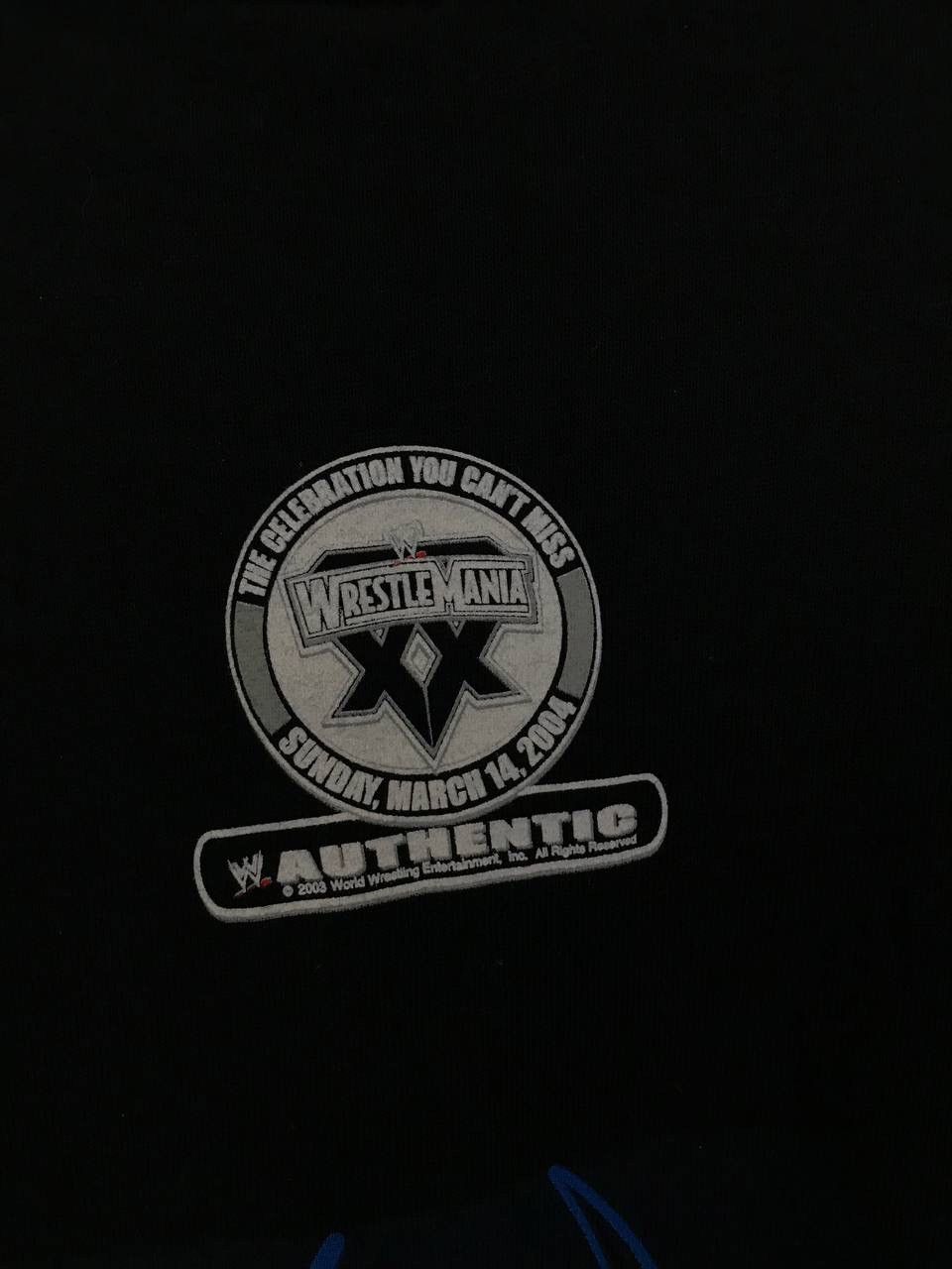 WWE Whose Next Kane 2003 WWE WWF vintage overprinted tee Size US L / EU 52-54 / 3 - 7 Thumbnail