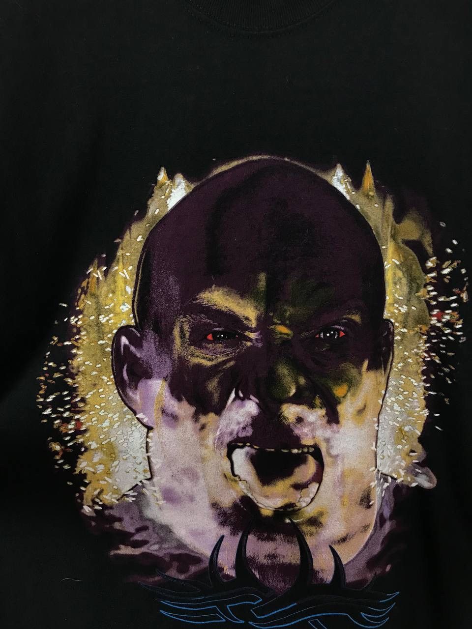 WWE Whose Next Kane 2003 WWE WWF vintage overprinted tee Size US L / EU 52-54 / 3 - 4 Thumbnail