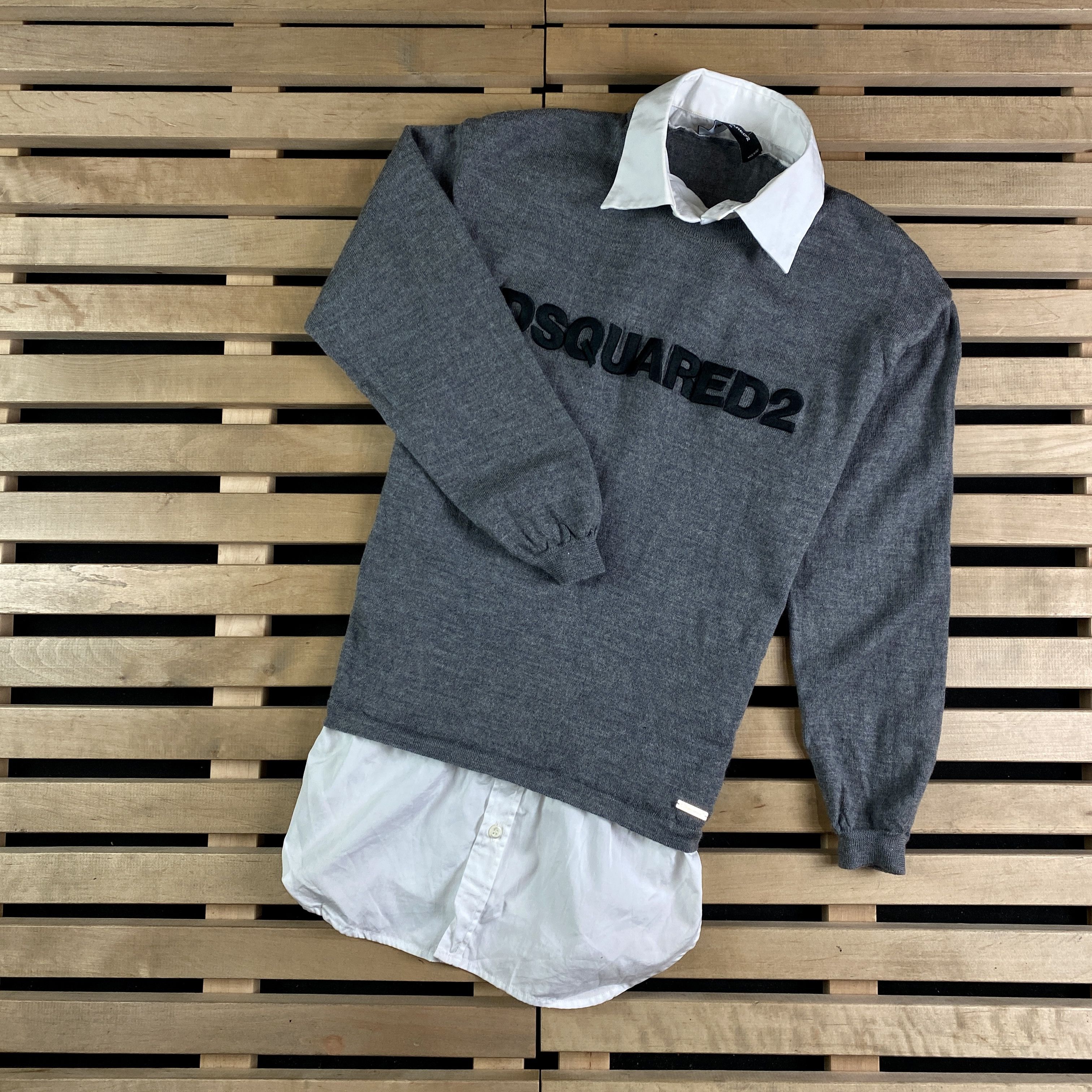 Dsquared2 Women’s Sweatshirt Top Dsquared 2 Big Logo Size S Size S / US 4 / IT 40 - 1 Thumbnail