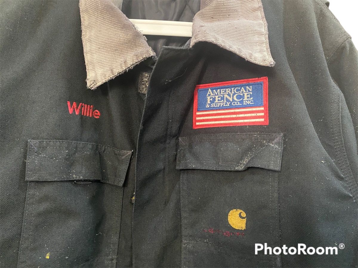 Carhartt Carhartt American Fence & Supply Co. Inc. Distressed Jacket Size US XXL / EU 58 / 5 - 4 Thumbnail