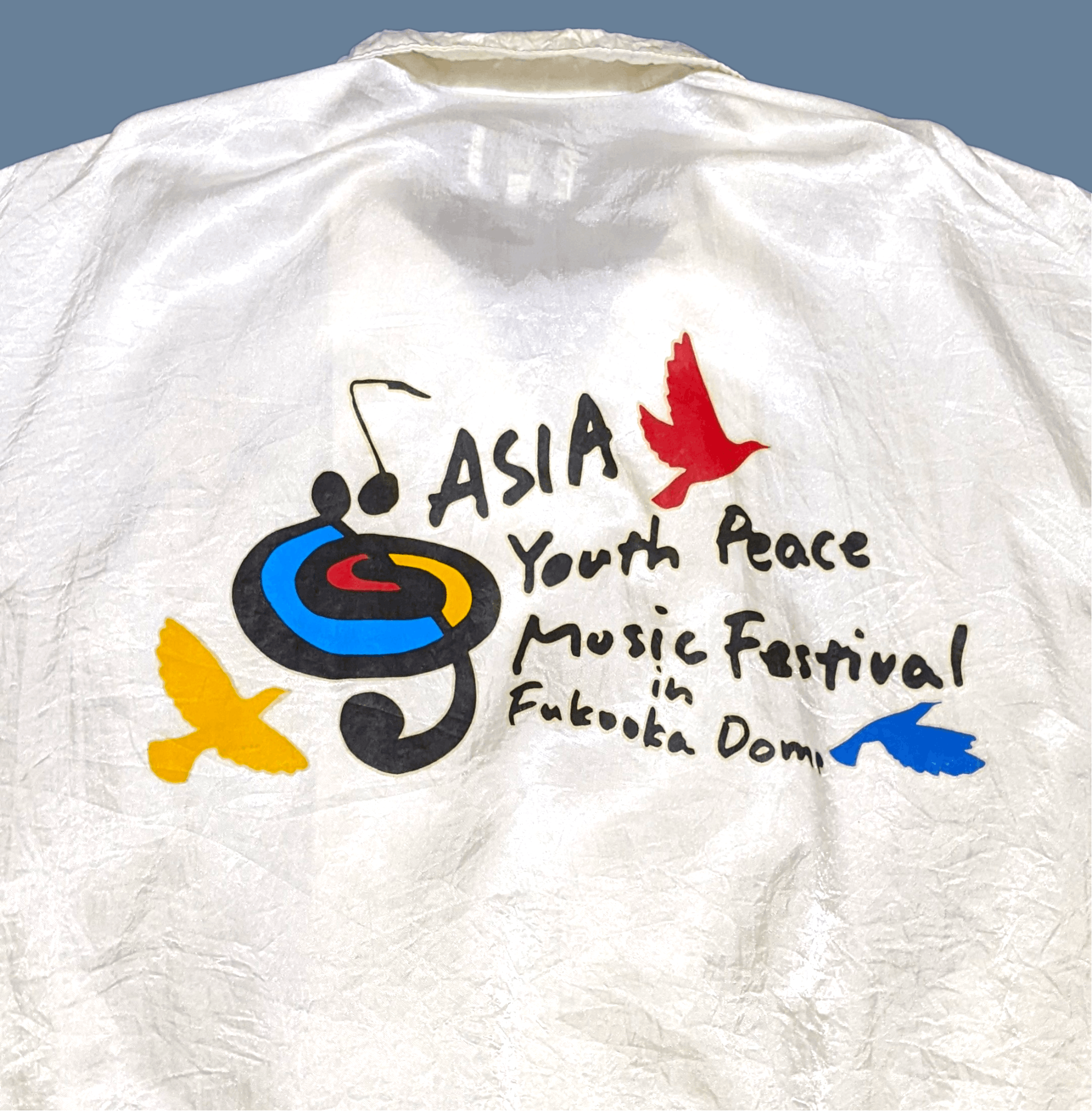 Japanese Brand × Vintage Vintage 90s Japan Fukuoka Music Festival Light Jacket Size US L / EU 52-54 / 3 - 4 Thumbnail