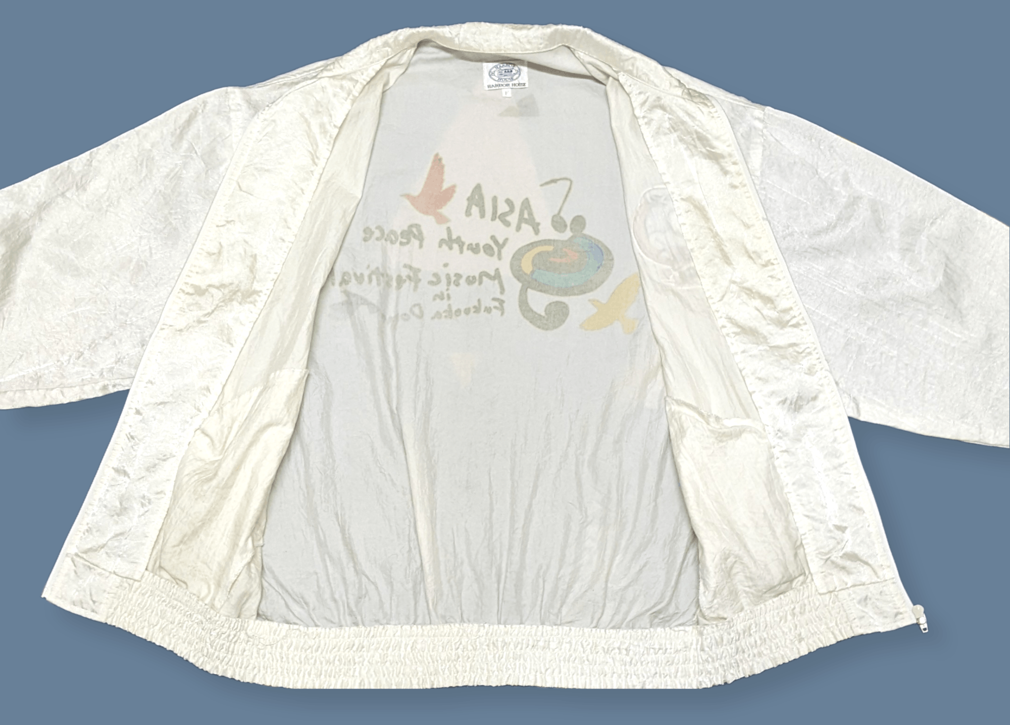 Japanese Brand × Vintage Vintage 90s Japan Fukuoka Music Festival Light Jacket Size US L / EU 52-54 / 3 - 9 Thumbnail