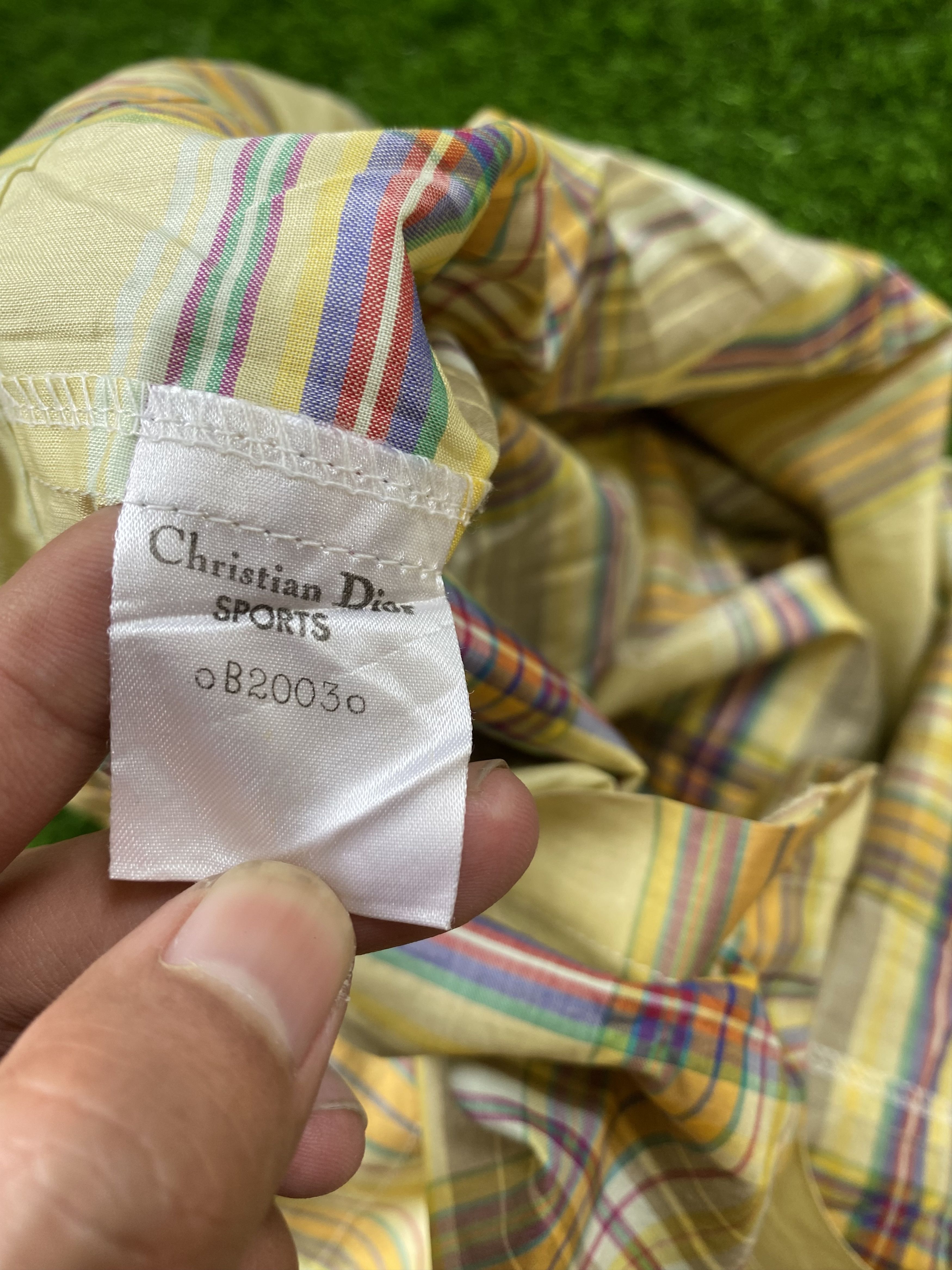 Christian Dior Monsieur Vintage 90s Christian Dior Plaid Tartan Jacket Size US M / EU 48-50 / 2 - 4 Thumbnail