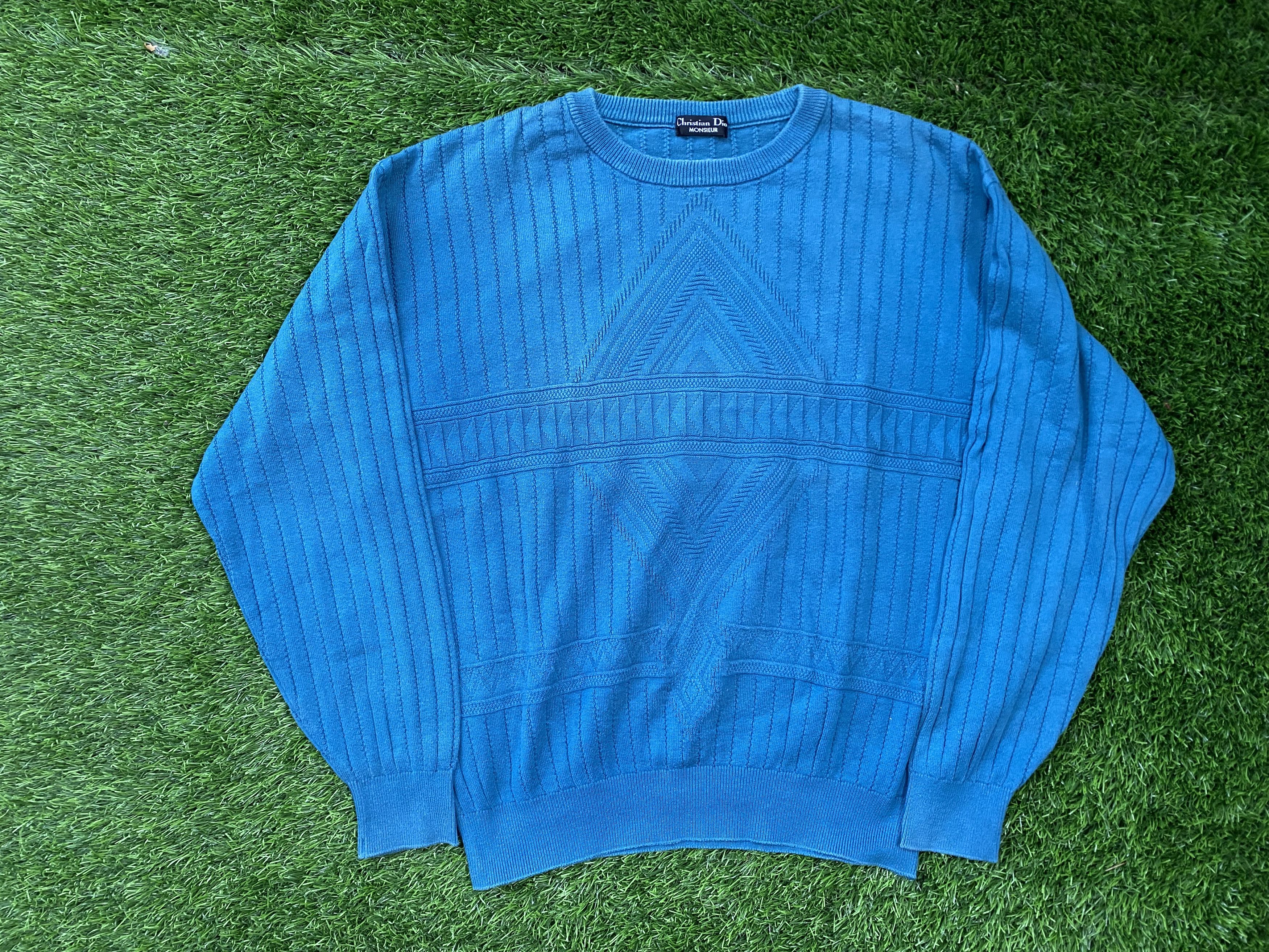Christian Dior Monsieur Vintage 90s Christian Dior Sweater Size US M / EU 48-50 / 2 - 1 Thumbnail