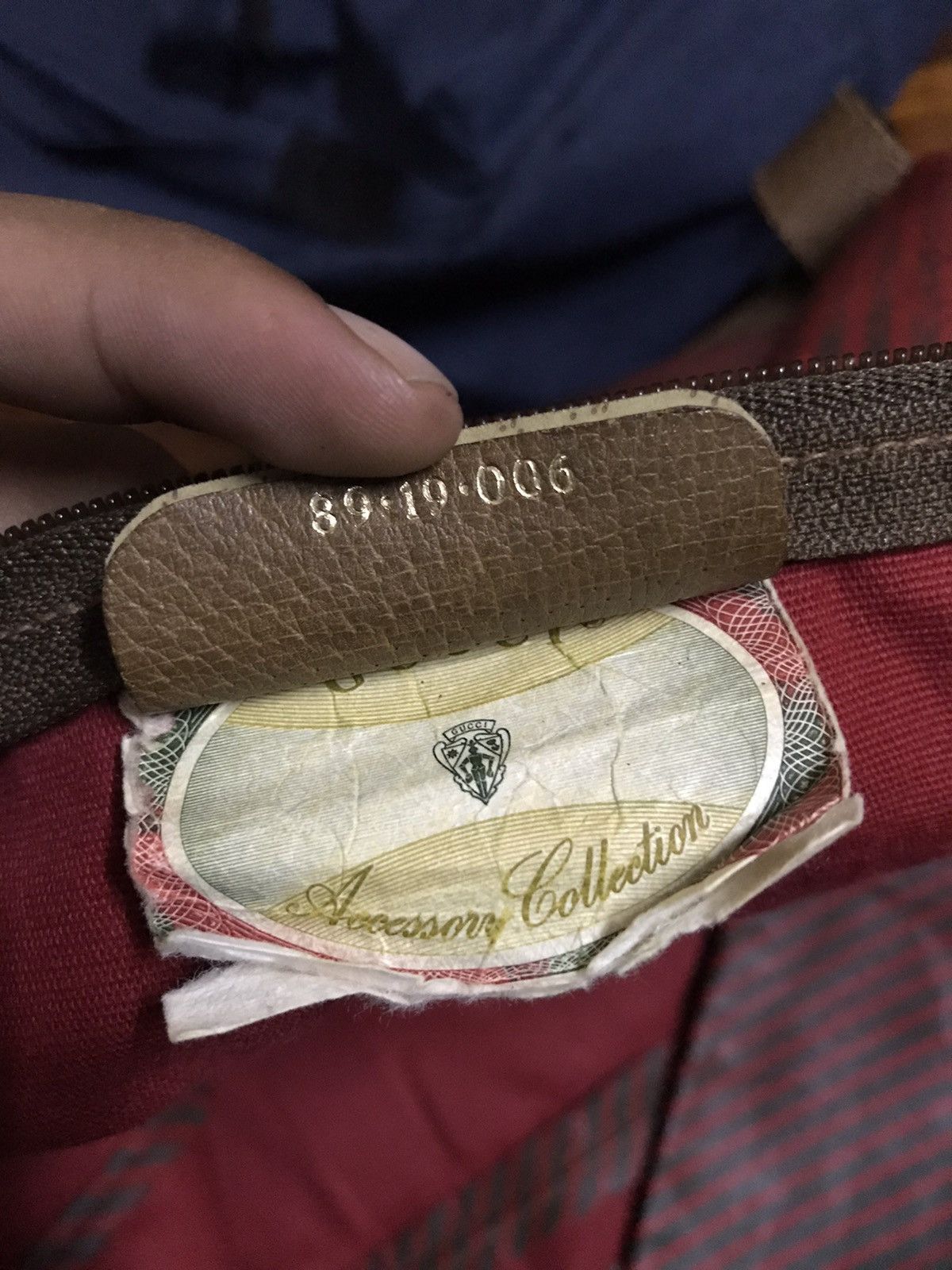 Gucci × Vintage Vintage Gucci travel 🧳 bag Size ONE SIZE - 10 Thumbnail