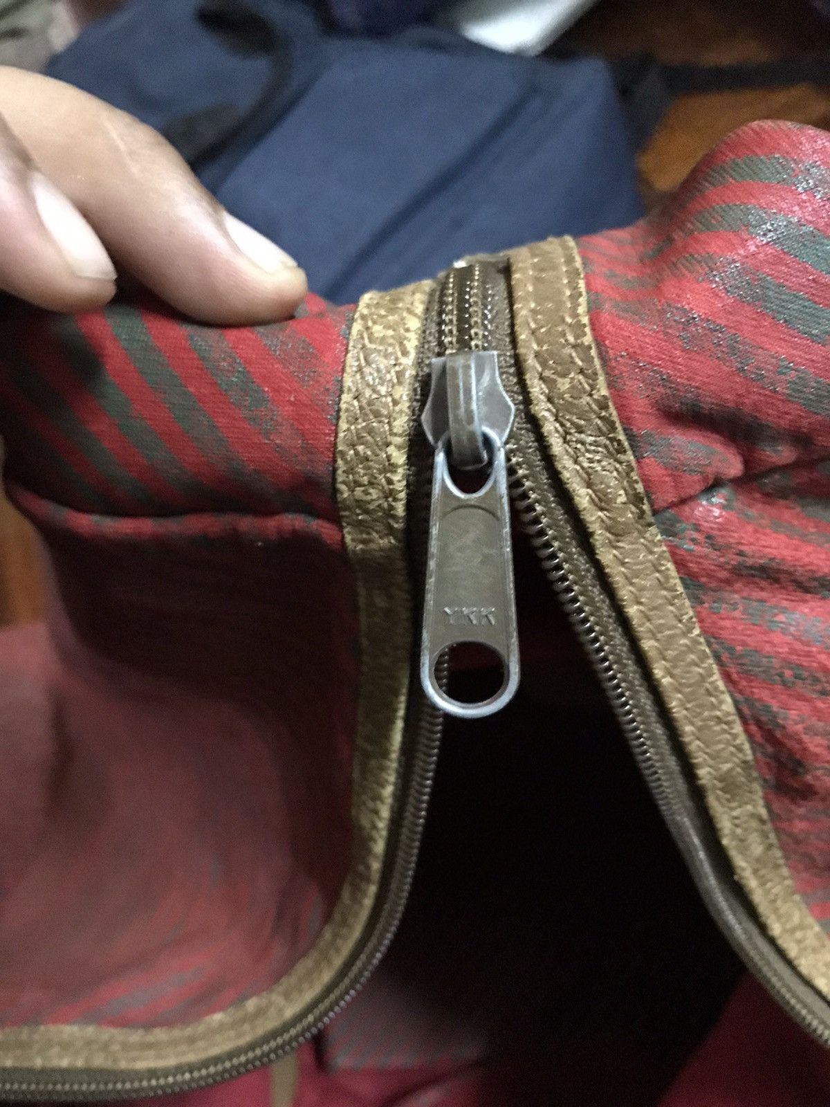 Gucci × Vintage Vintage Gucci travel 🧳 bag Size ONE SIZE - 8 Thumbnail