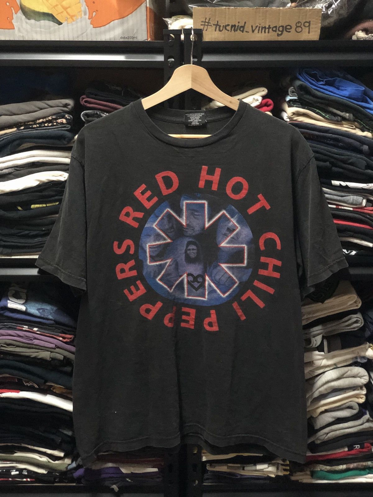 Rare!! Vintage Red Hot Chilli Pepper Bootleg Tshirt