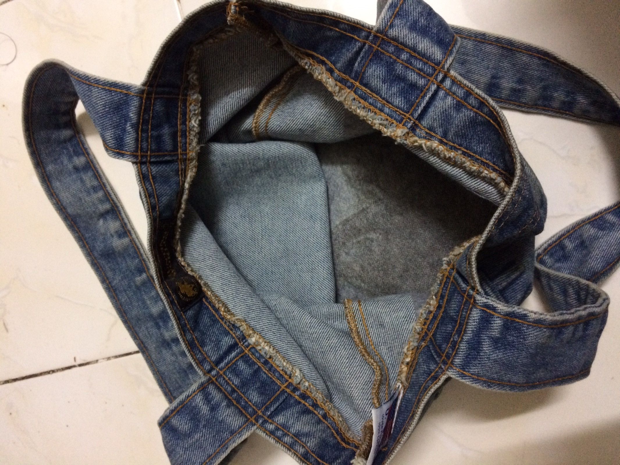 Designer Hunting World Tote Bag Denim Size ONE SIZE - 5 Thumbnail