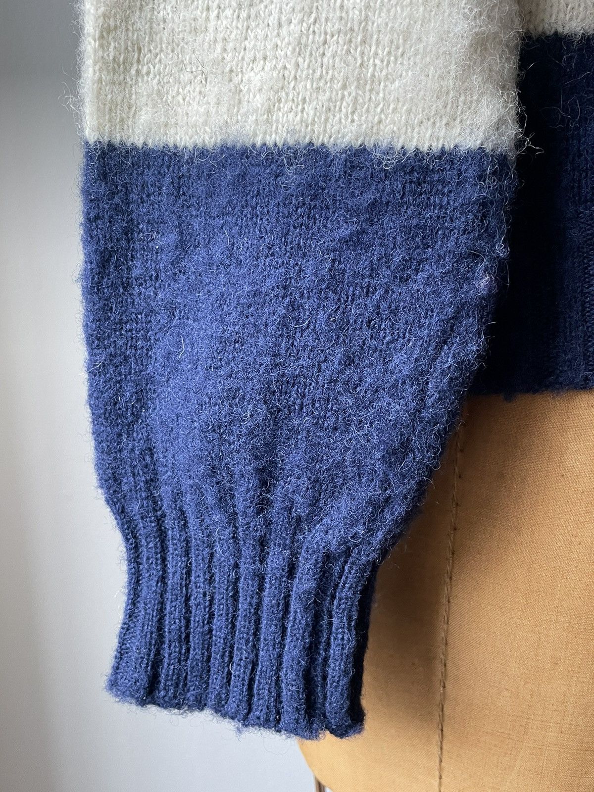 Drake's Striped Pure Wool Sweater, Extra Small Size US XS / EU 42 / 0 - 4 Thumbnail