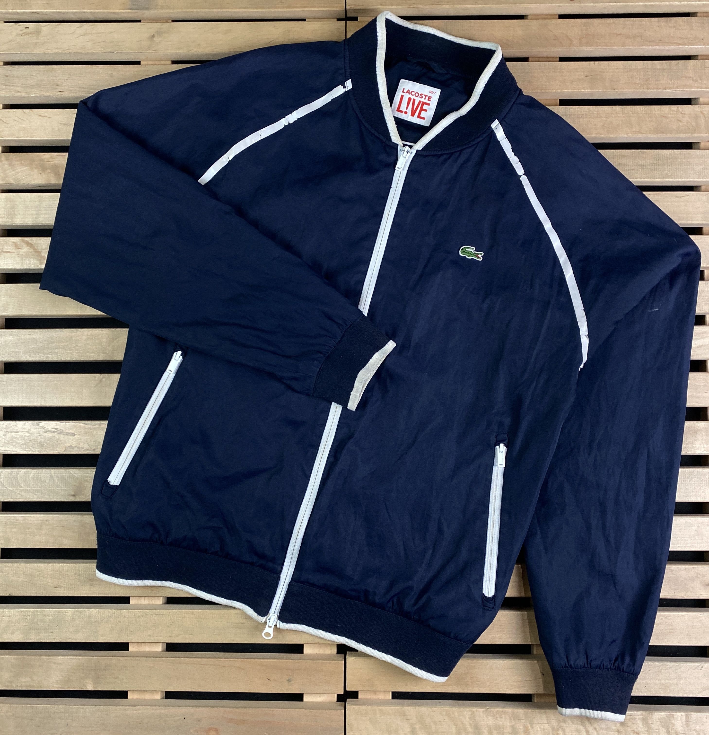 Lacoste Mens Bomber Jacket Lacoste Live Size M-L Size US M / EU 48-50 / 2 - 1 Thumbnail