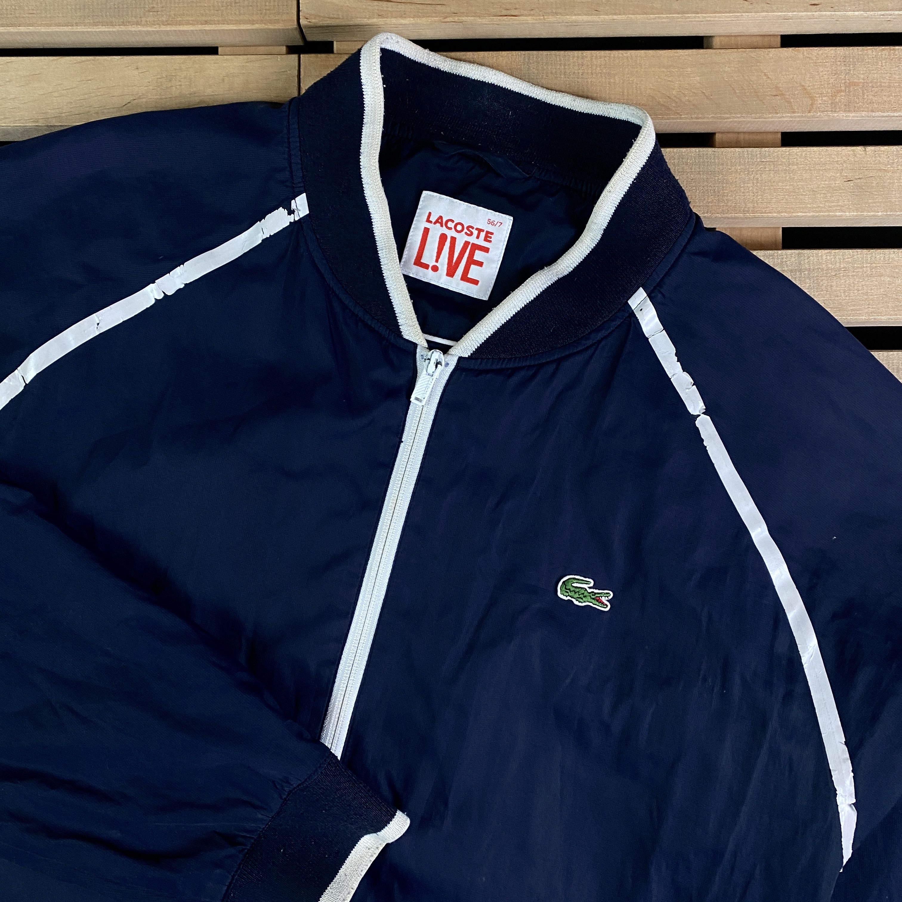 Lacoste Mens Bomber Jacket Lacoste Live Size M-L Size US M / EU 48-50 / 2 - 2 Thumbnail