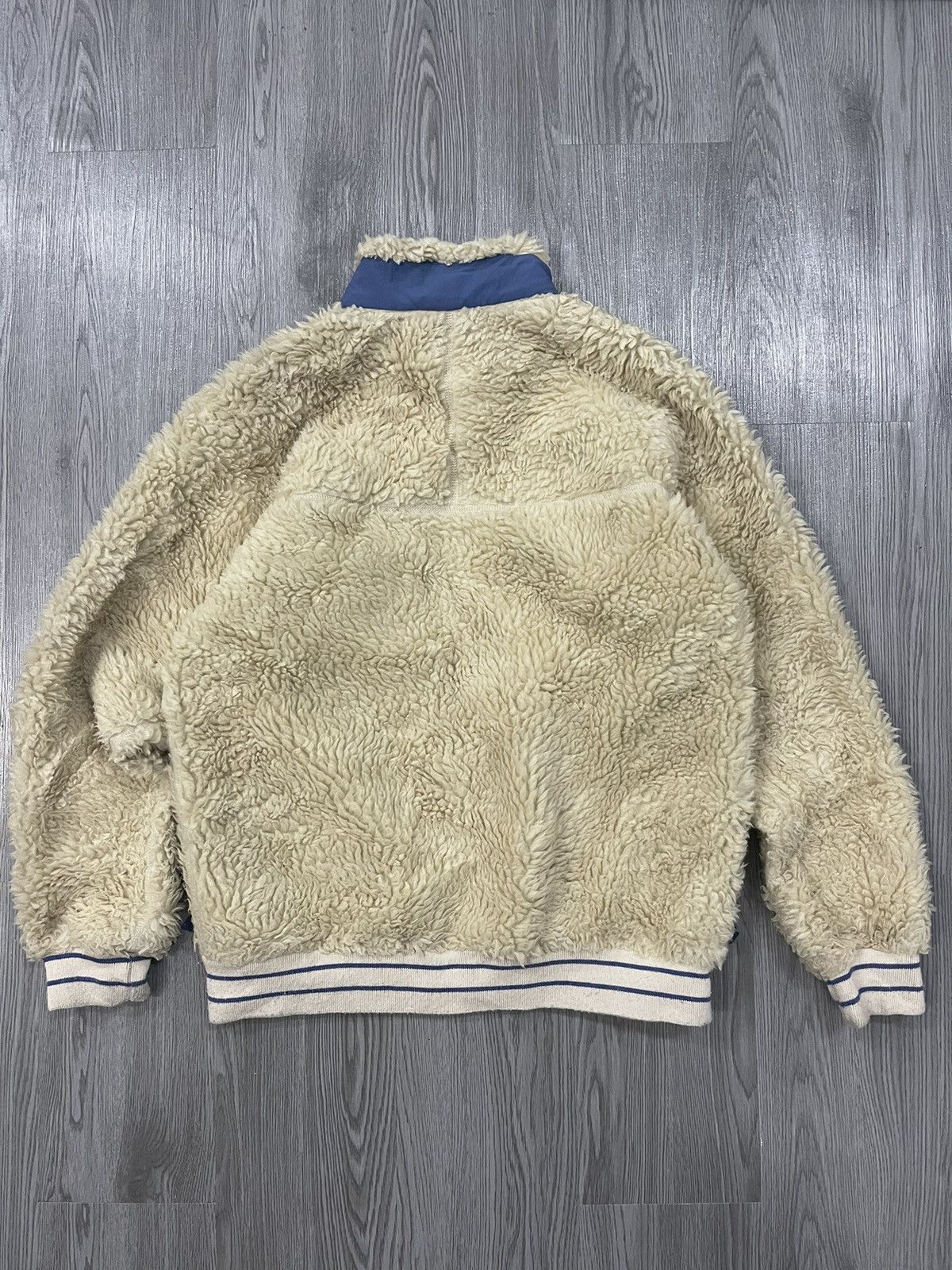 Patagonia × Vintage Vintage Patagonia Retro Deep Pile Jacket XL (14) ladies kids Size XS / US 0-2 / IT 36-38 - 4 Thumbnail
