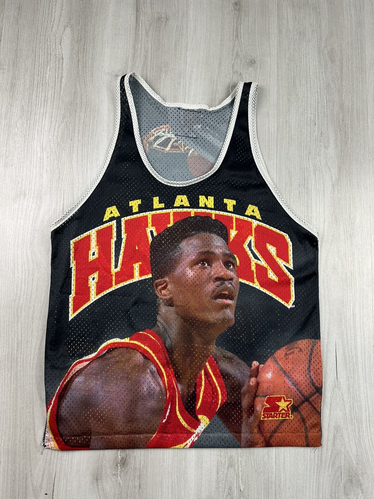NBA Starter Hot Dominique Wilkings Atlanta Hawks AOP jersey Size US M / EU 48-50 / 2 - 1 Thumbnail