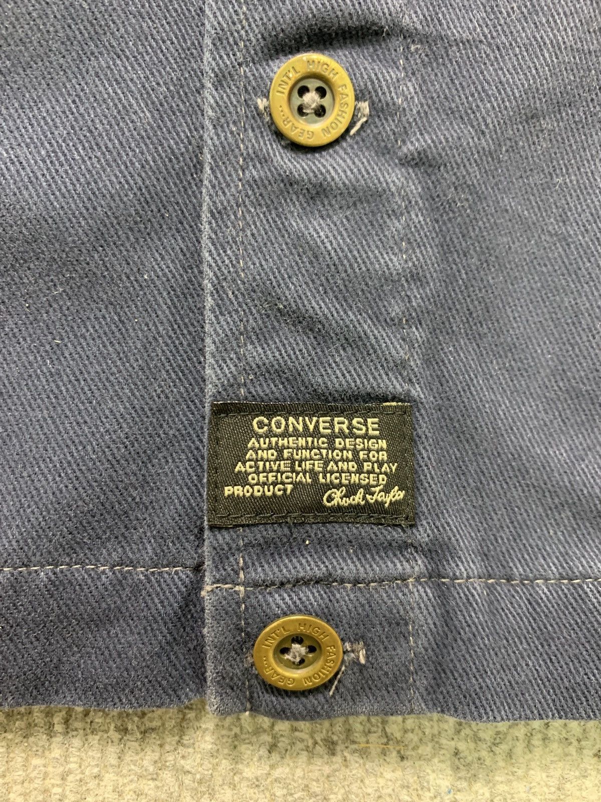 Converse × Vintage Vintage Converse Workwear Light Jacket Size US M / EU 48-50 / 2 - 10 Thumbnail