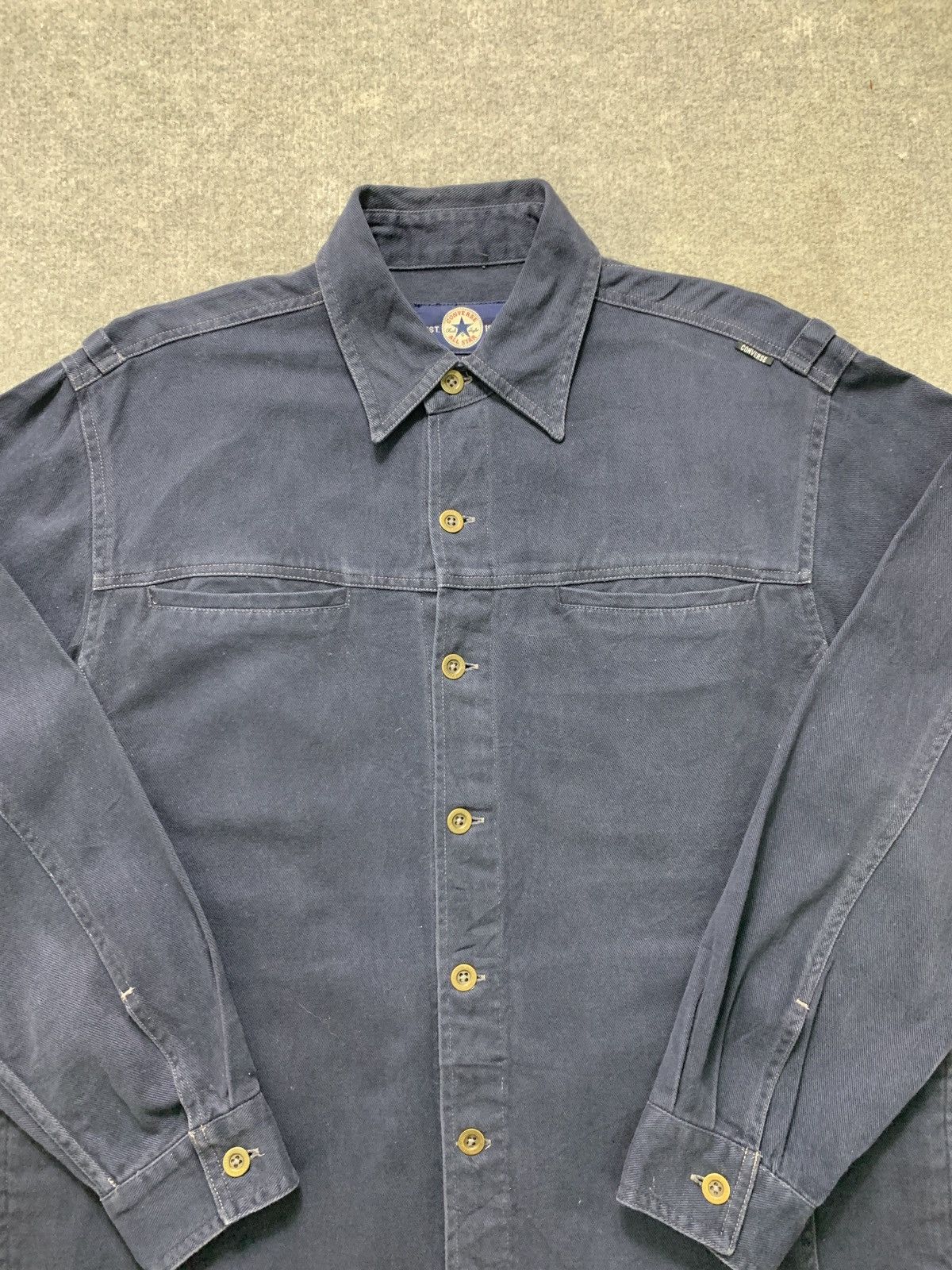 Converse × Vintage Vintage Converse Workwear Light Jacket Size US M / EU 48-50 / 2 - 3 Thumbnail