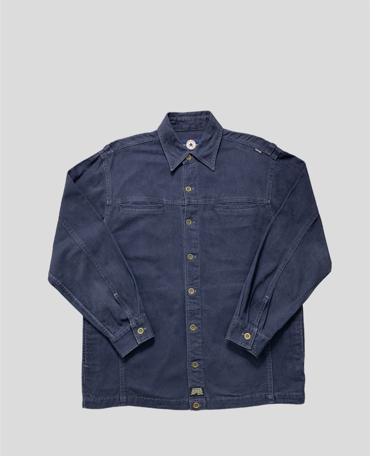 Converse × Vintage Vintage Converse Workwear Light Jacket Size US M / EU 48-50 / 2 - 1 Thumbnail
