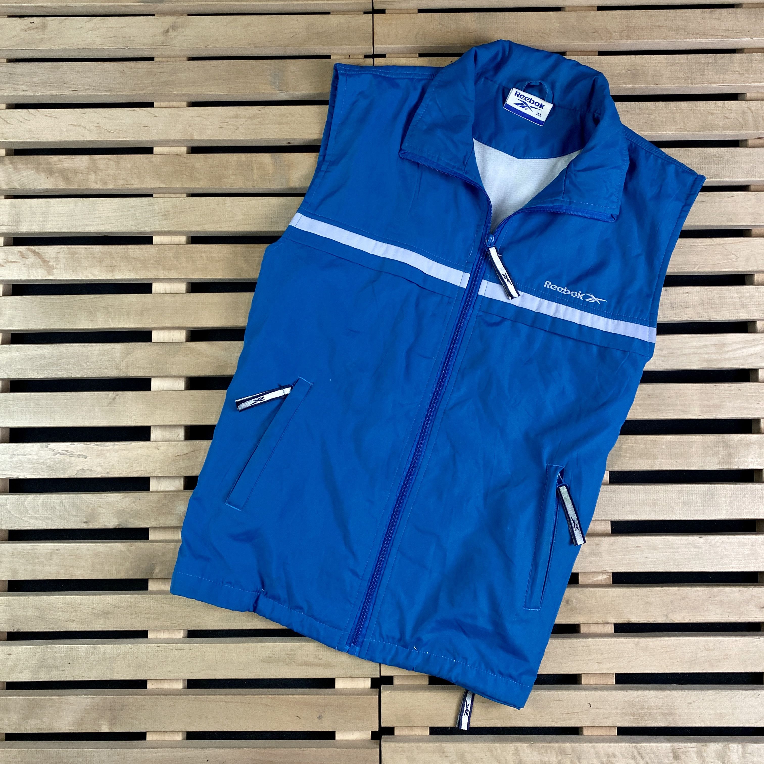 Reebok × Vintage Men’s Vest Jacket Reebok Vintage Size XL Size US XL / EU 56 / 4 - 1 Thumbnail