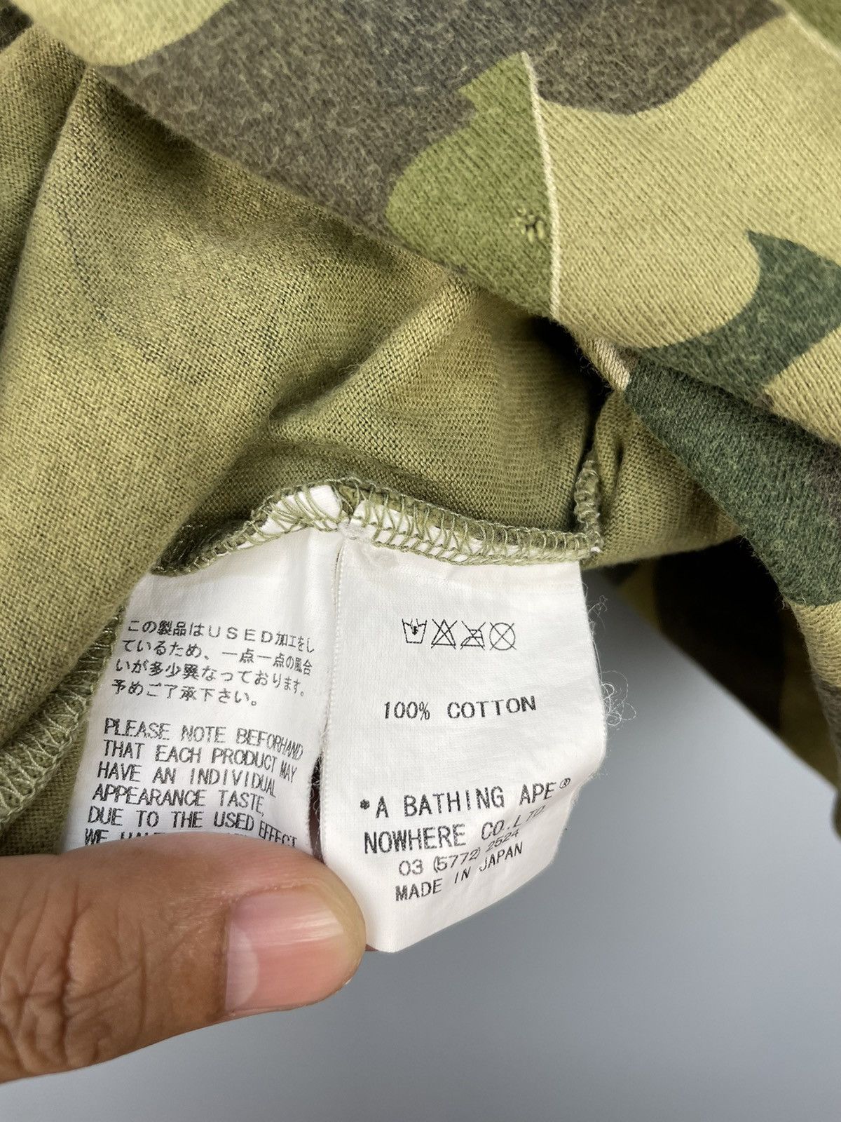 Bape × Kaws Bape x Kaws College Bendy Camo Tee Size US L / EU 52-54 / 3 - 10 Thumbnail