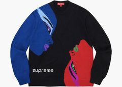 Supreme Faces Sweater | Grailed