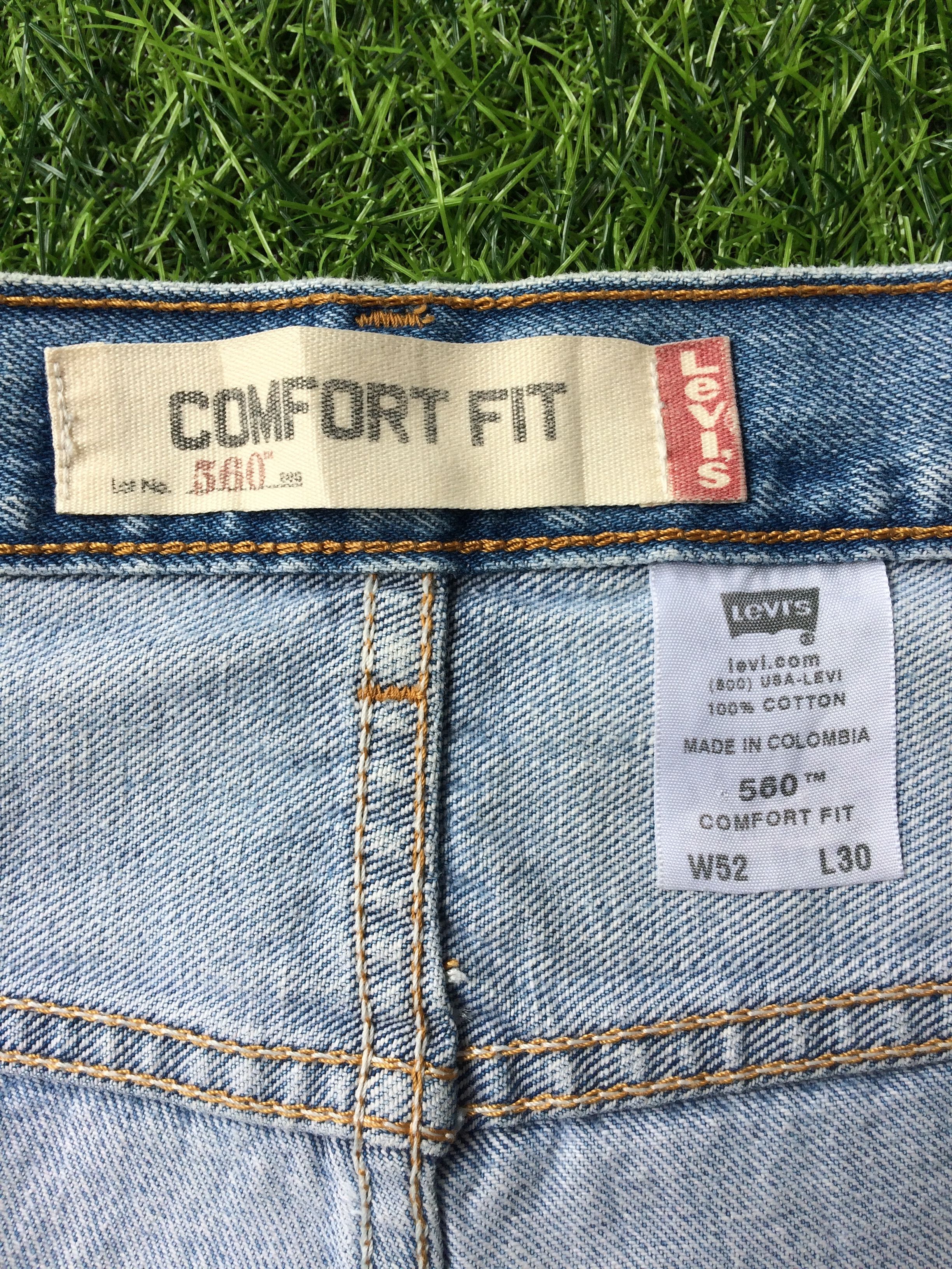 Levi's W51 Distressed Levis 560 Ripped Jeans #B-338 Size US 44 / EU 60 - 12 Thumbnail