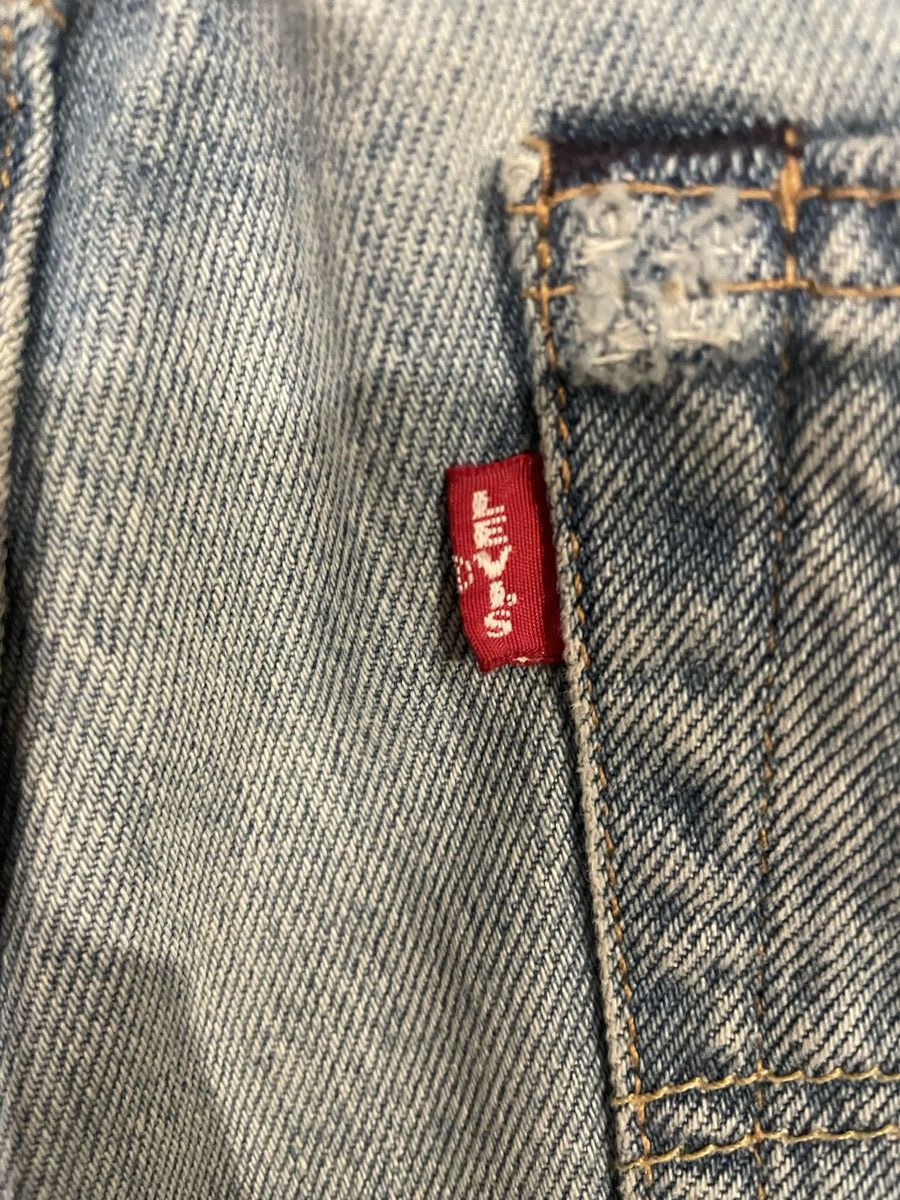 DENIM TEARS × Virgil Abloh Denim Tears Virgil Abloh Message In A Tear Embroidered Size US 31 - 3 Thumbnail