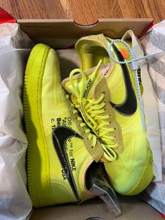 Brand New Off White Nike Air Force 1 Low Volt 2018 Size 11.5