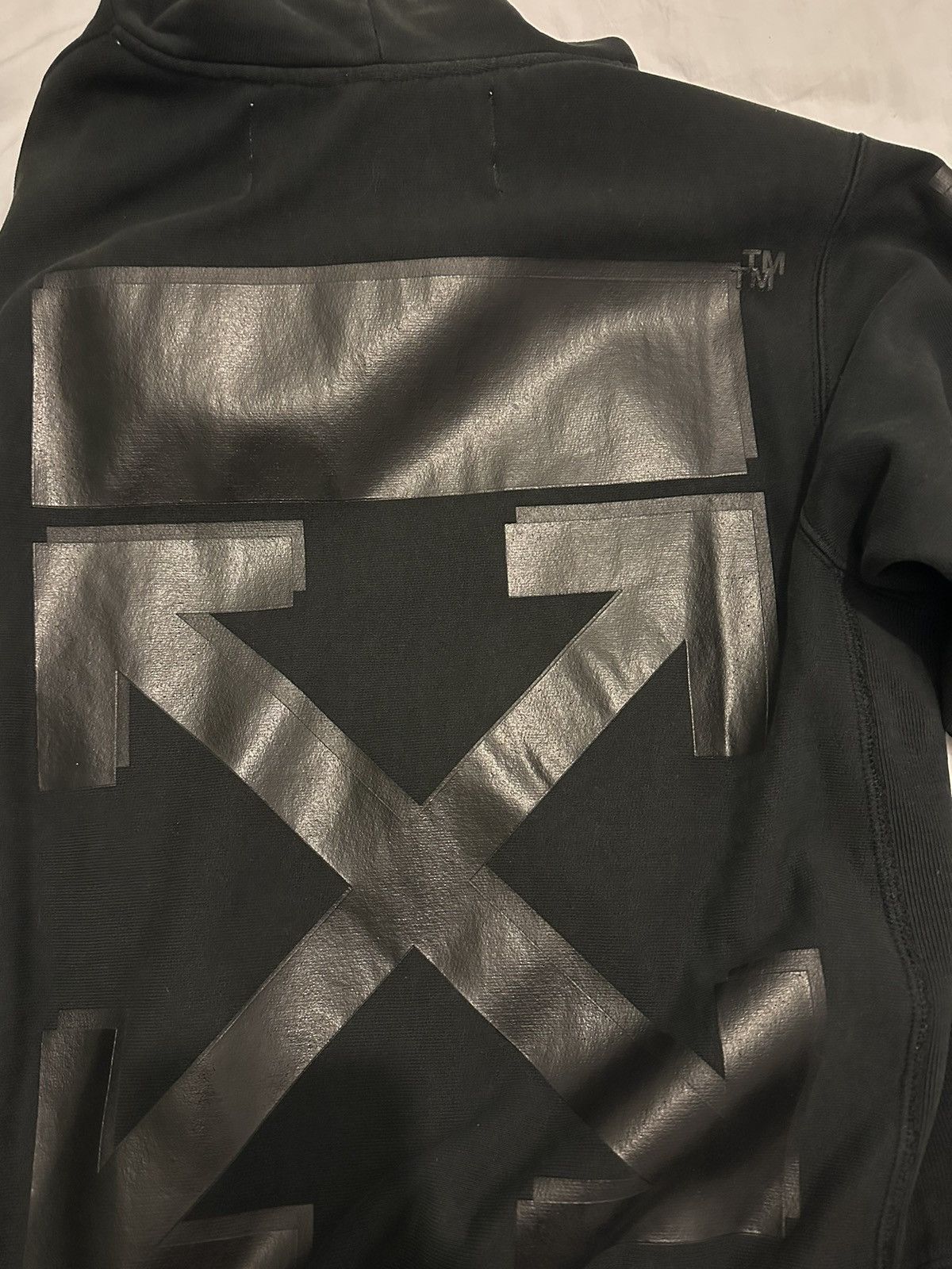 Off-White Off-White Champion hoodie black Size US XXS / EU 40 - 7 Thumbnail