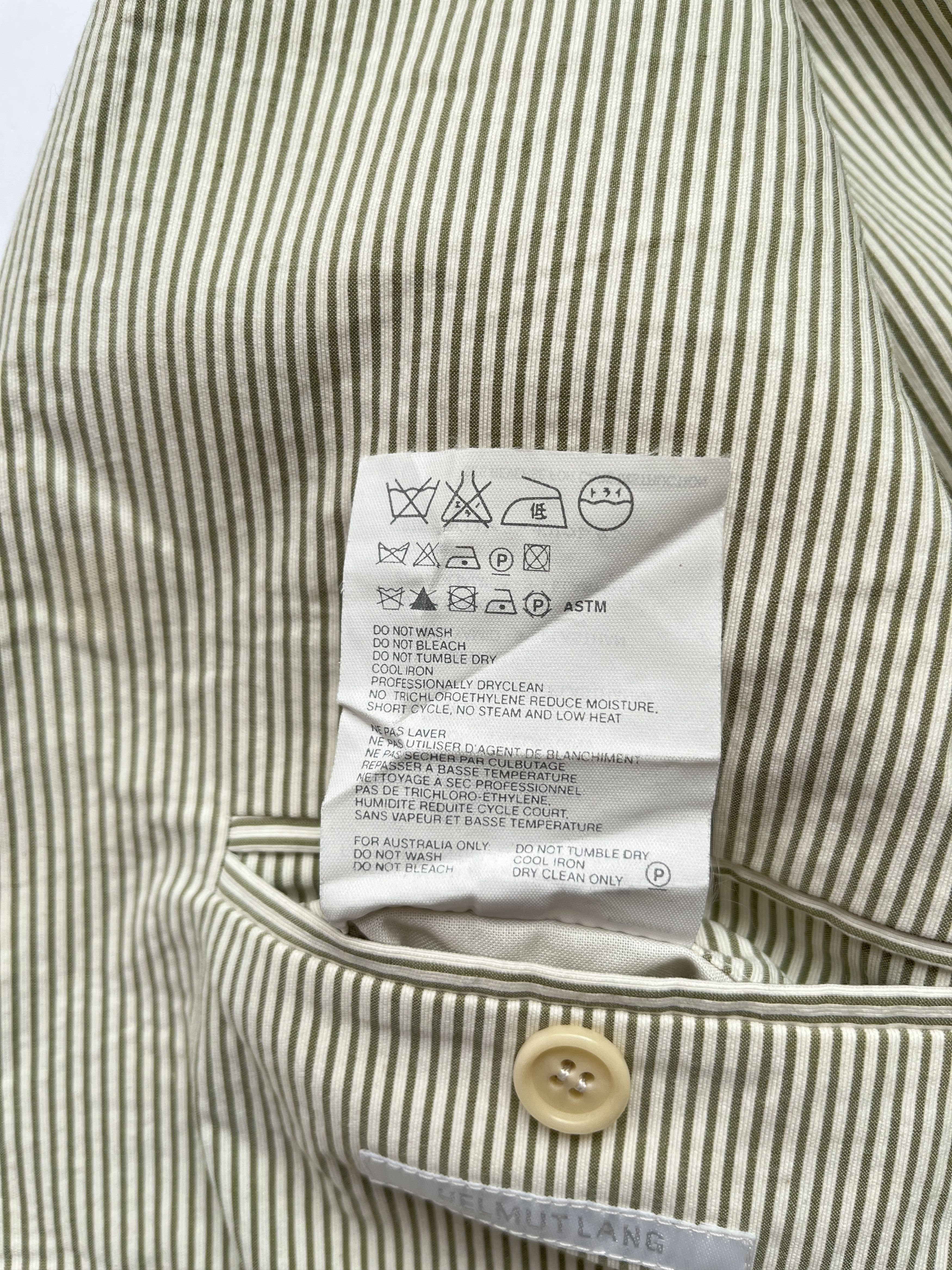 Helmut Lang ⚡️QUICK SALE⚡️2000's Helmut Lang Striped Blazer Jacket Size M / US 6-8 / IT 42-44 - 5 Thumbnail