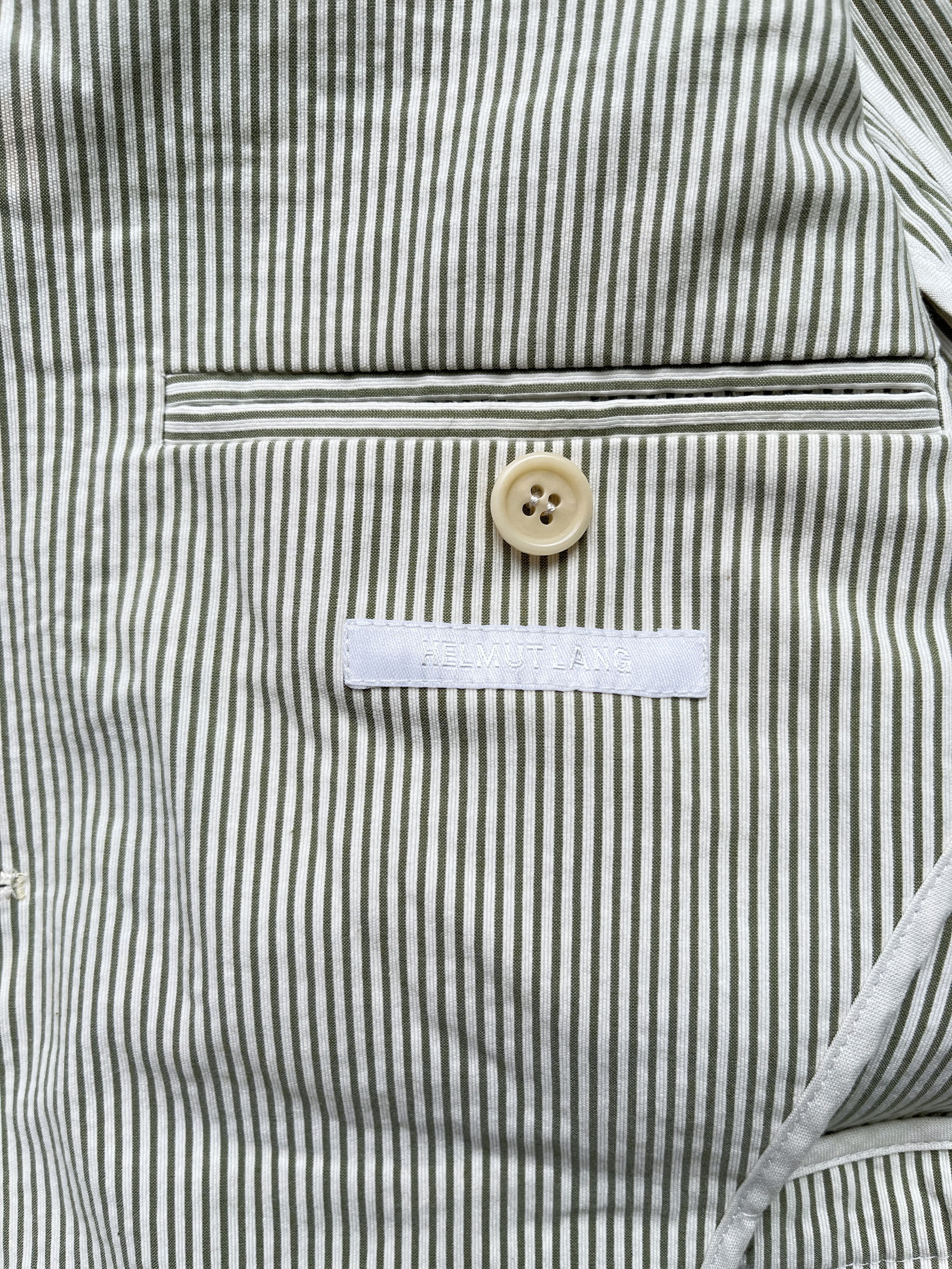 Helmut Lang ⚡️QUICK SALE⚡️2000's Helmut Lang Striped Blazer Jacket Size M / US 6-8 / IT 42-44 - 3 Thumbnail
