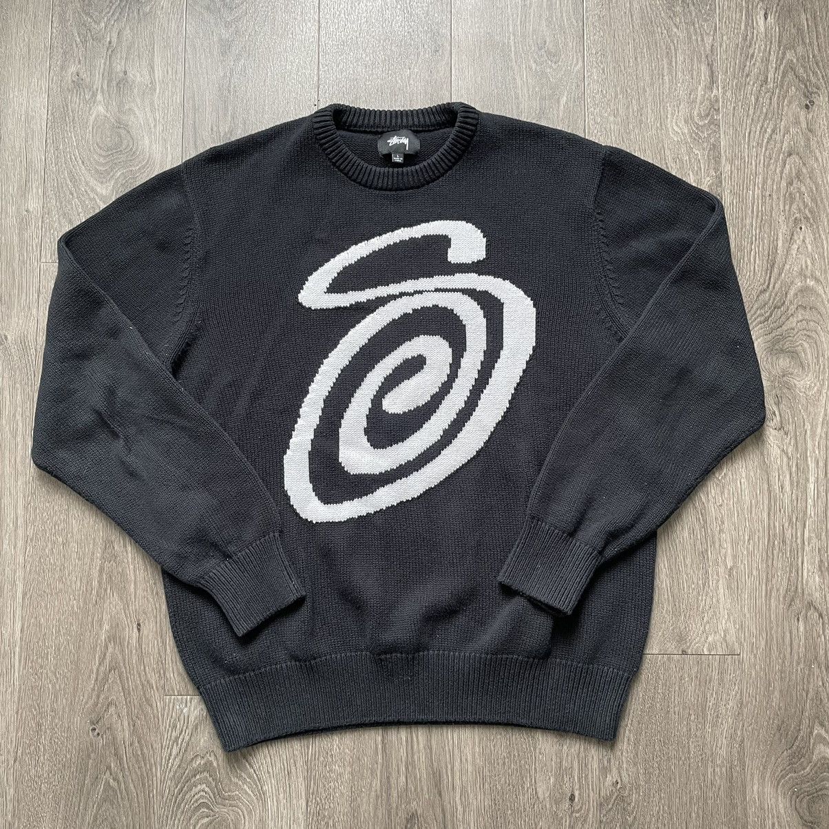 超人気新品 Curly Stussy Stussy S Grailed | sweater knit トップス