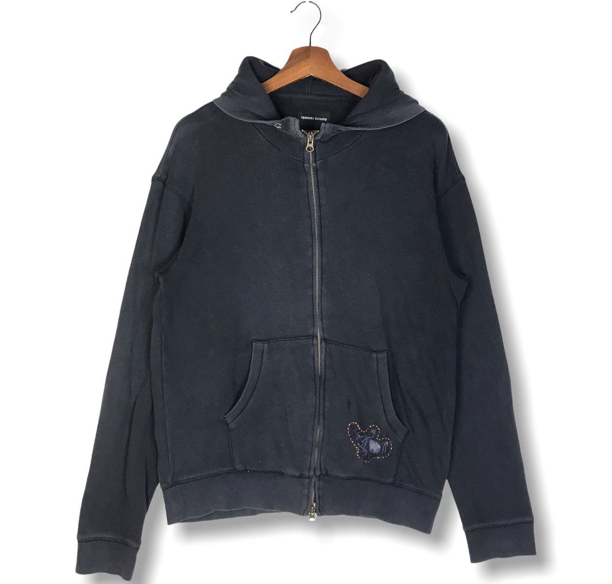 Japanese Brand × Tsumori Chisato × Vintage Vintage Tsumori Chisato Zipper Hoodie Size US M / EU 48-50 / 2 - 1 Thumbnail