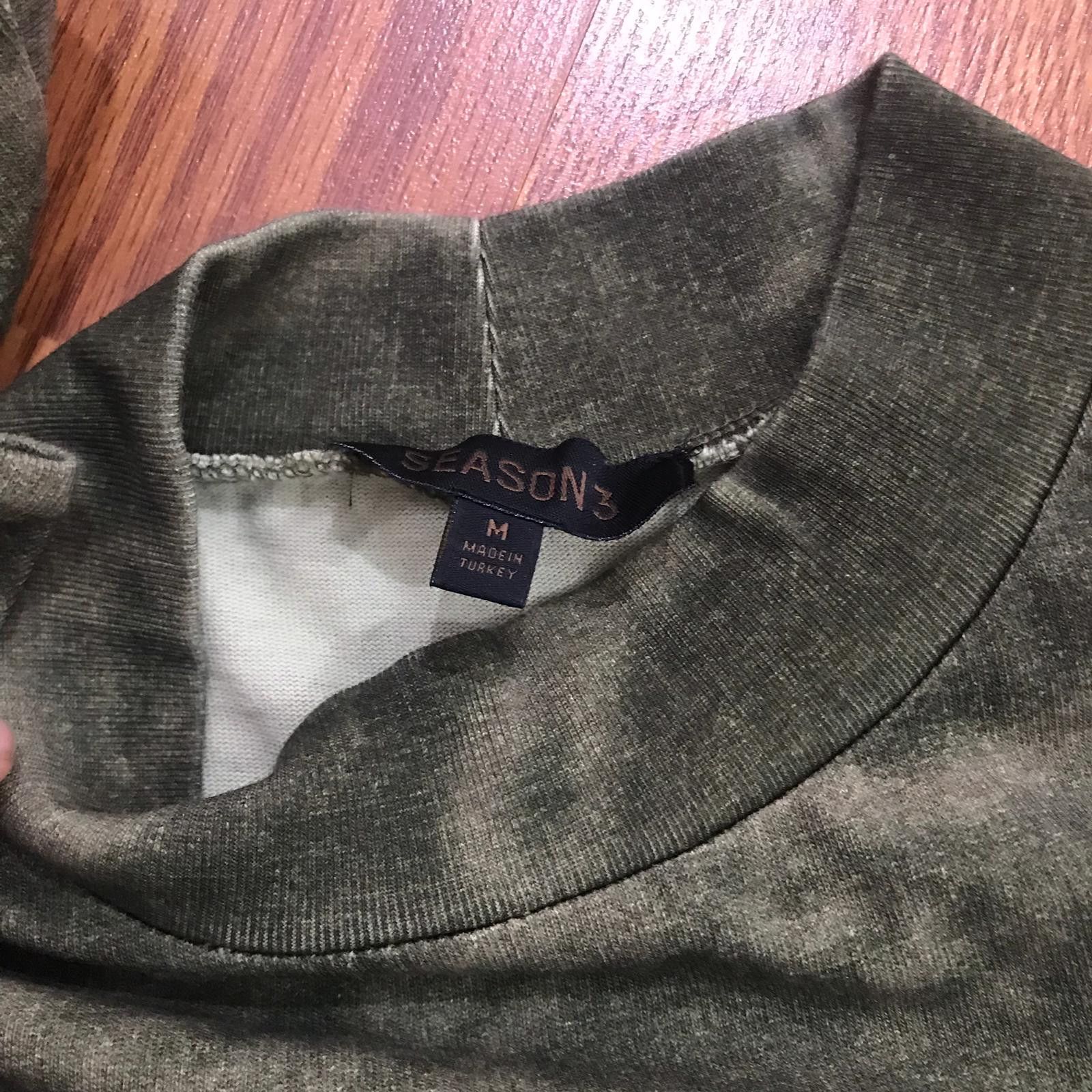 Yeezy Yeezy Season 3 Moto Long Sleeve Sweatshirt Size US M / EU 48-50 / 2 - 3 Thumbnail