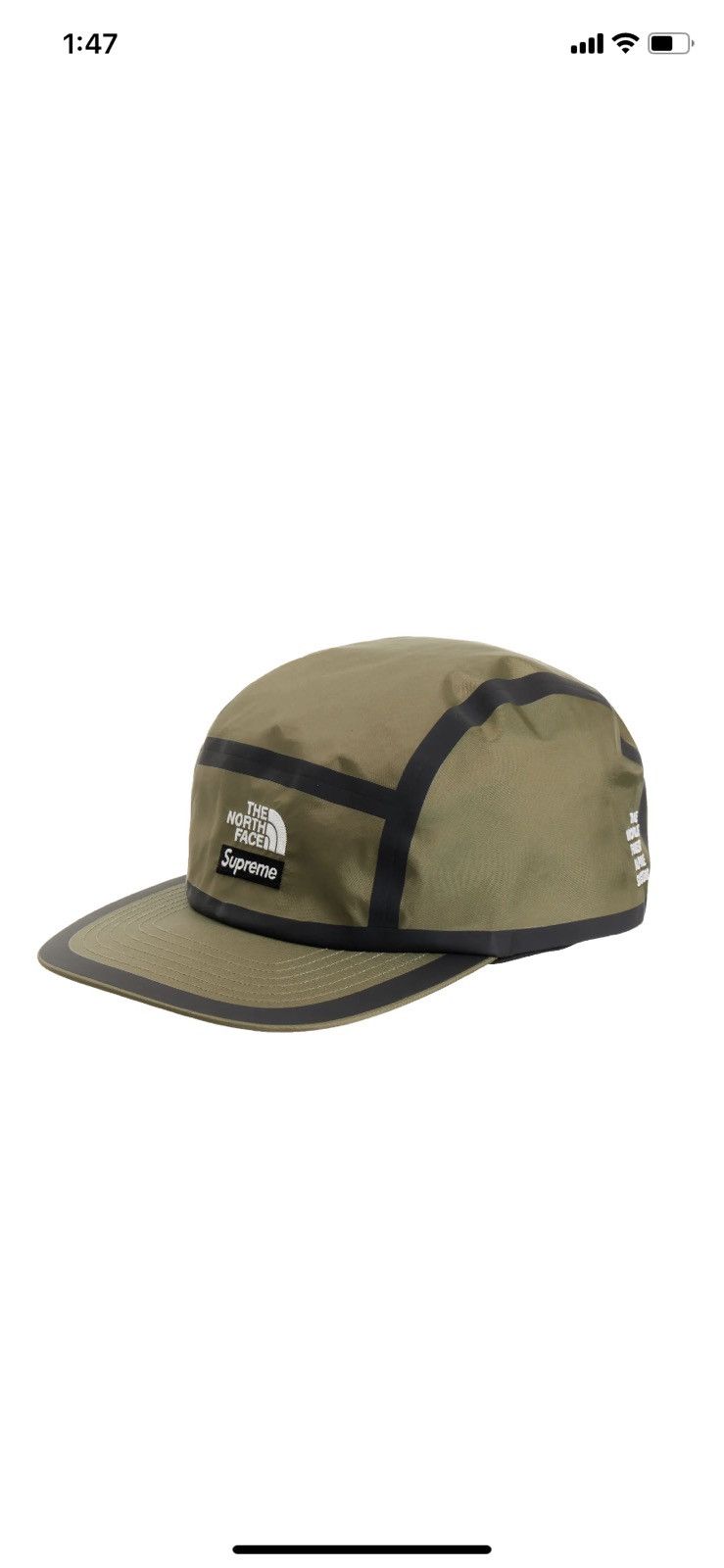 Supreme Taped Seam Camp Hat | Grailed