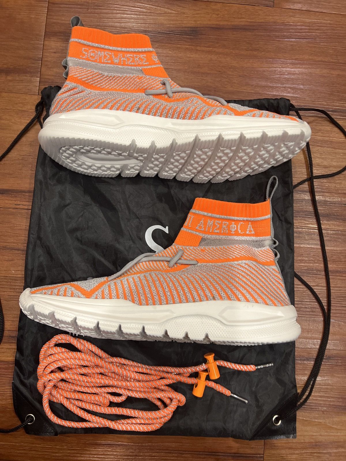Other DS Sia Collective Sock Runner Orange Reflective size 10 Size US 10 / EU 43 - 3 Thumbnail