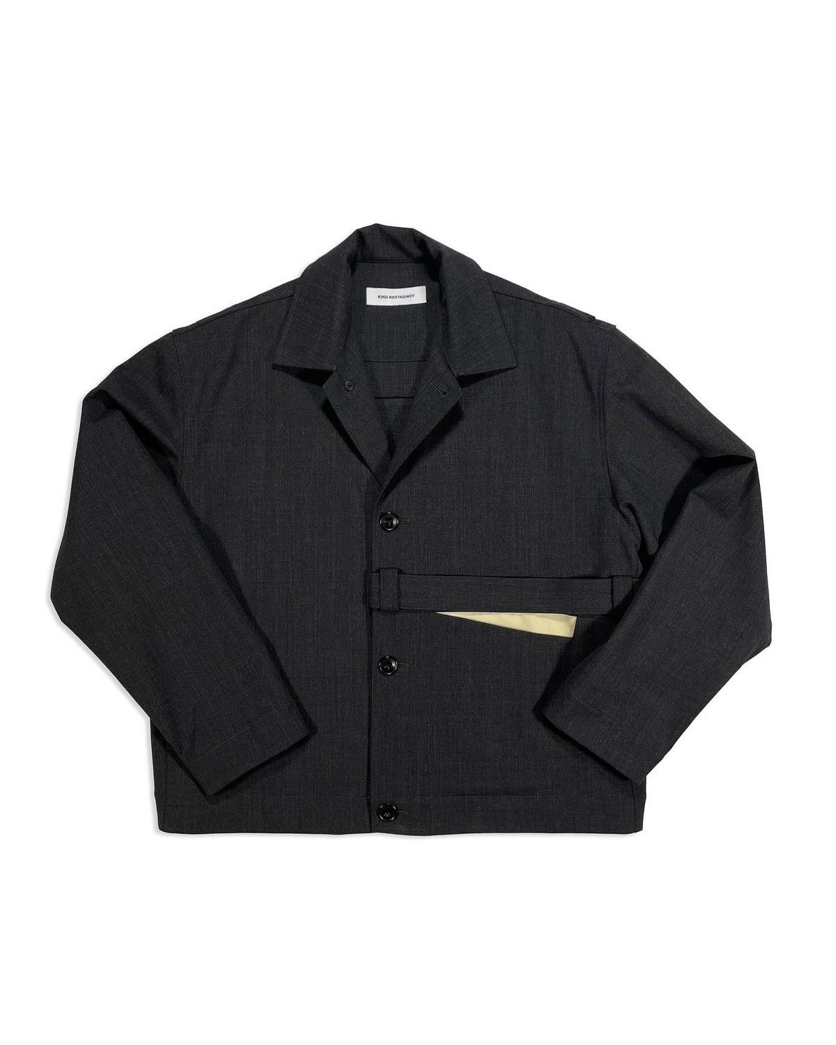 Kiko Kostadinov KK.Jacket.01 Dark Grey | Grailed