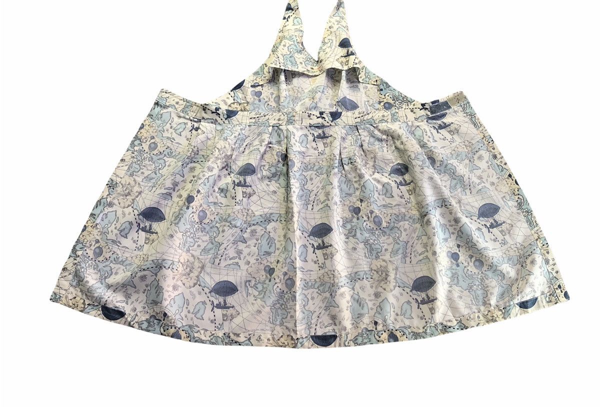 Vintage × yoshie inaba Vintage Yoshie Inaba Japan Airlines World Map Cooking Apron Size ONE SIZE - 8 Thumbnail