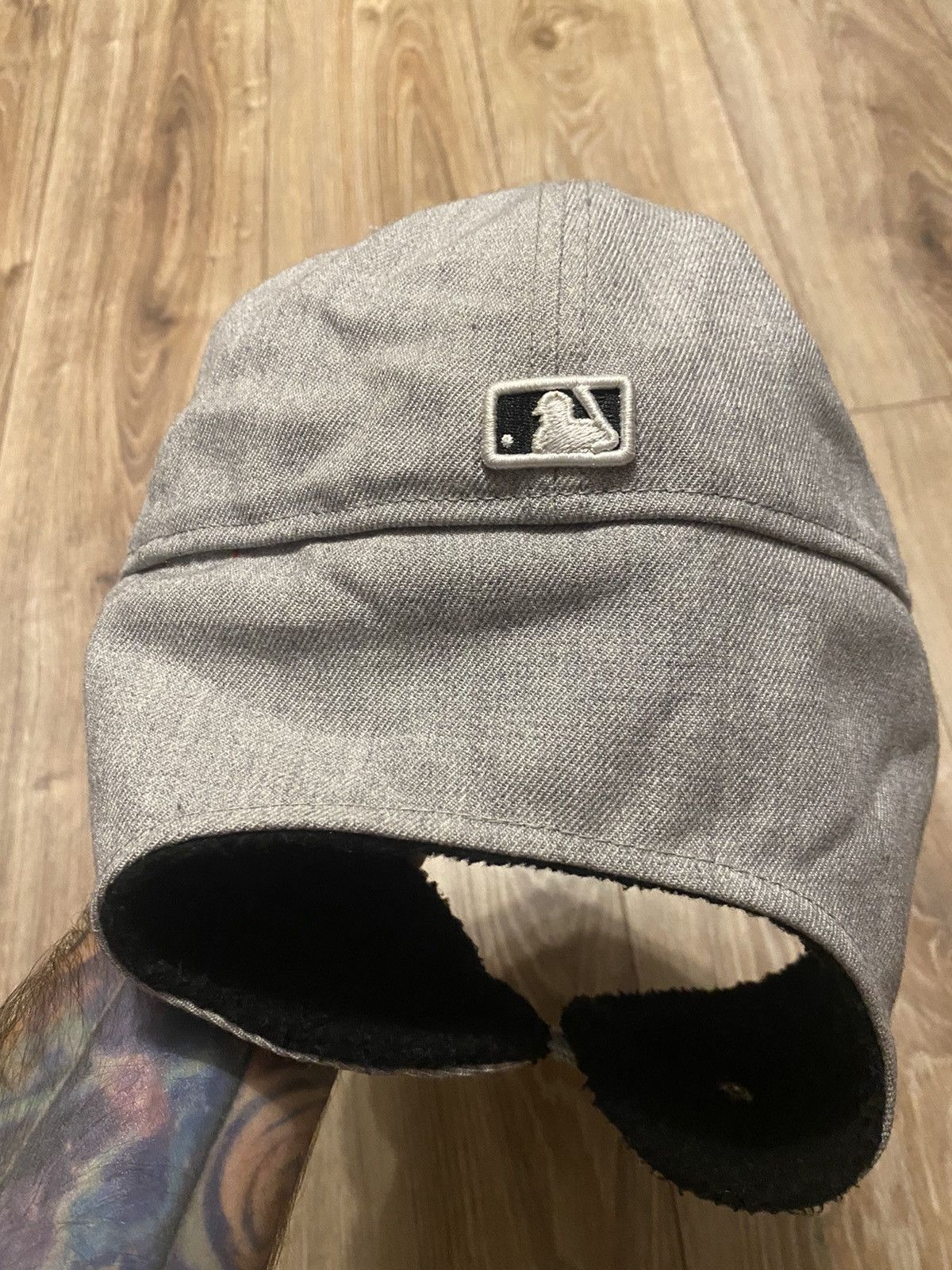 New Era Rare Vintage Winter Cap New Era Yankees Y2K USA. Size ONE SIZE - 4 Thumbnail