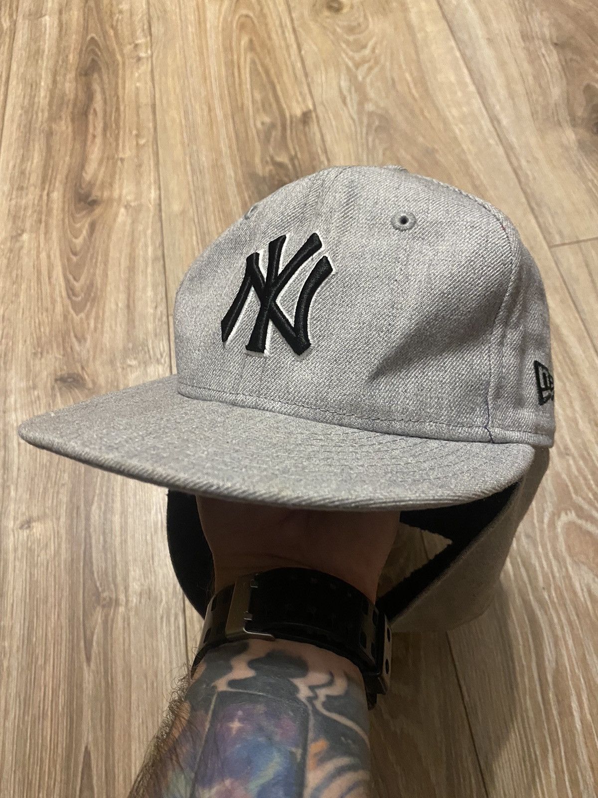 New Era Rare Vintage Winter Cap New Era Yankees Y2K USA. Size ONE SIZE - 1 Thumbnail
